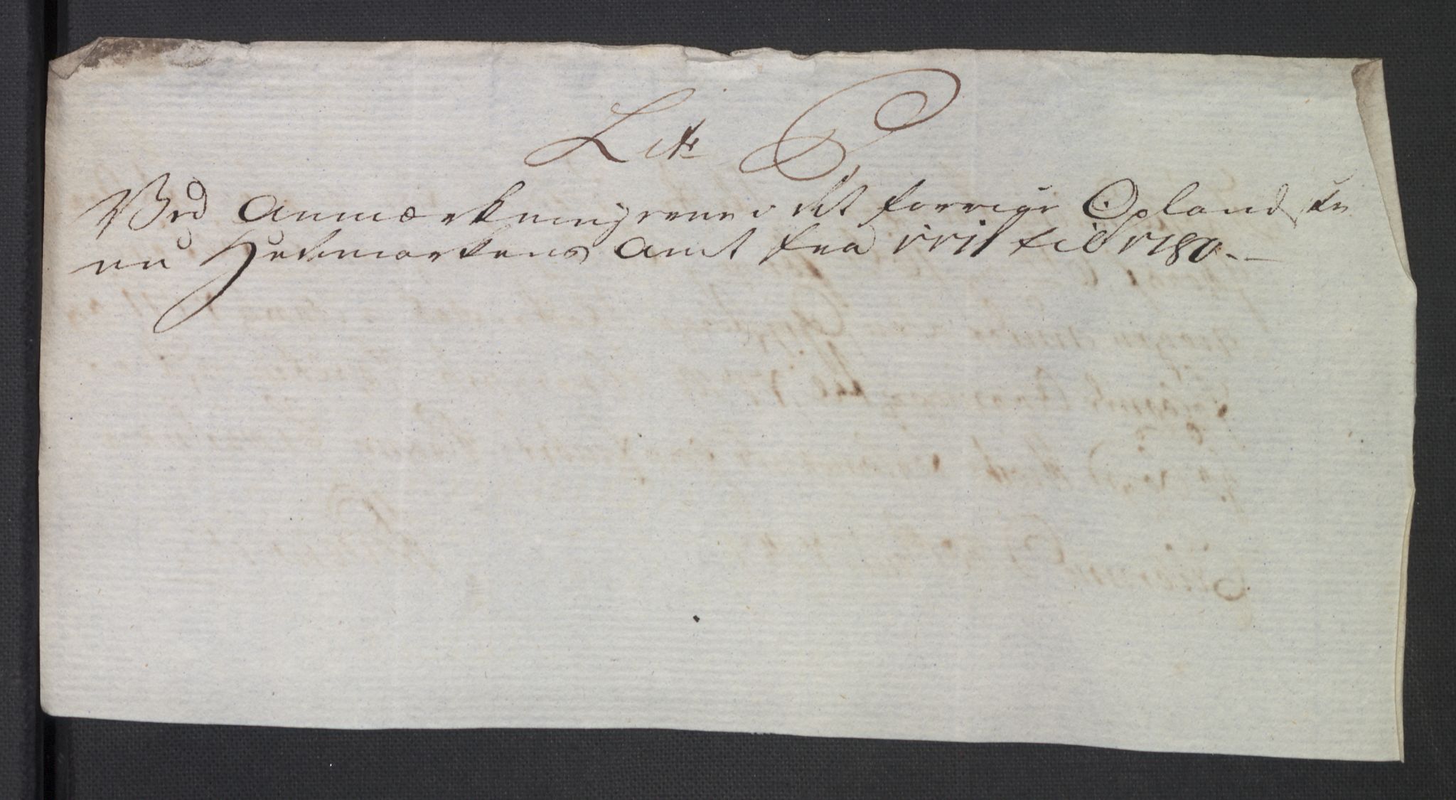 Rentekammeret inntil 1814, Reviderte regnskaper, Mindre regnskaper, AV/RA-EA-4068/Rb/L0014: Opplands amt, 1771-1779, p. 625