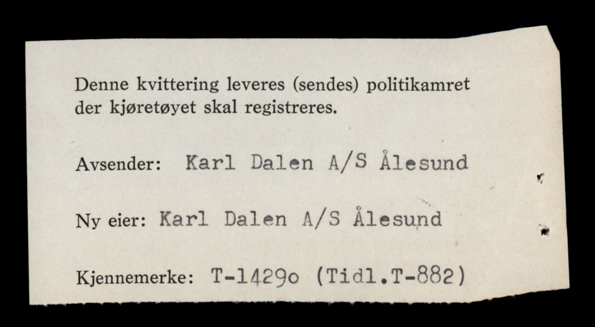 Møre og Romsdal vegkontor - Ålesund trafikkstasjon, AV/SAT-A-4099/F/Fe/L0044: Registreringskort for kjøretøy T 14205 - T 14319, 1927-1998, p. 2512