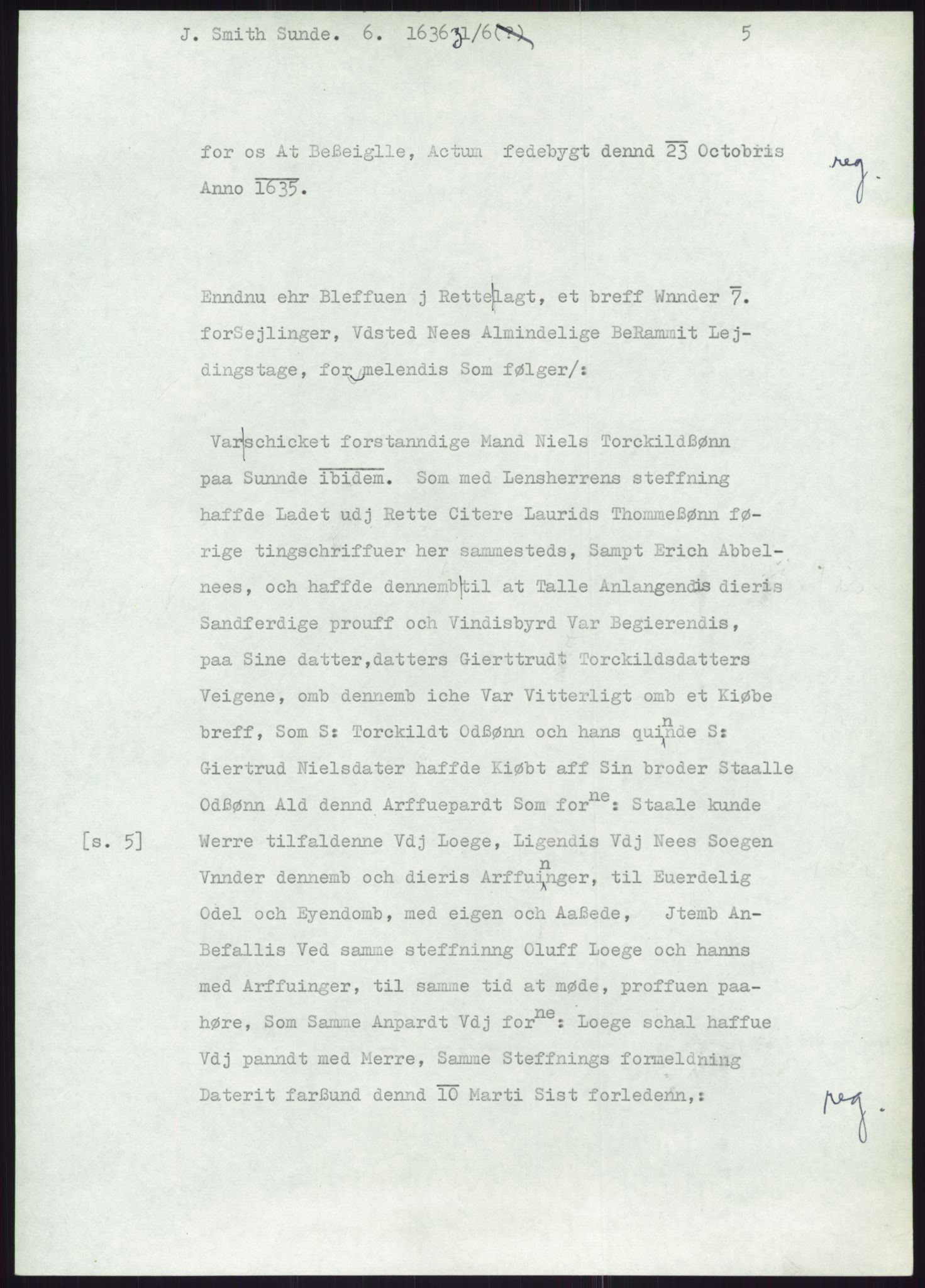 Samlinger til kildeutgivelse, Diplomavskriftsamlingen, AV/RA-EA-4053/H/Ha, p. 3288