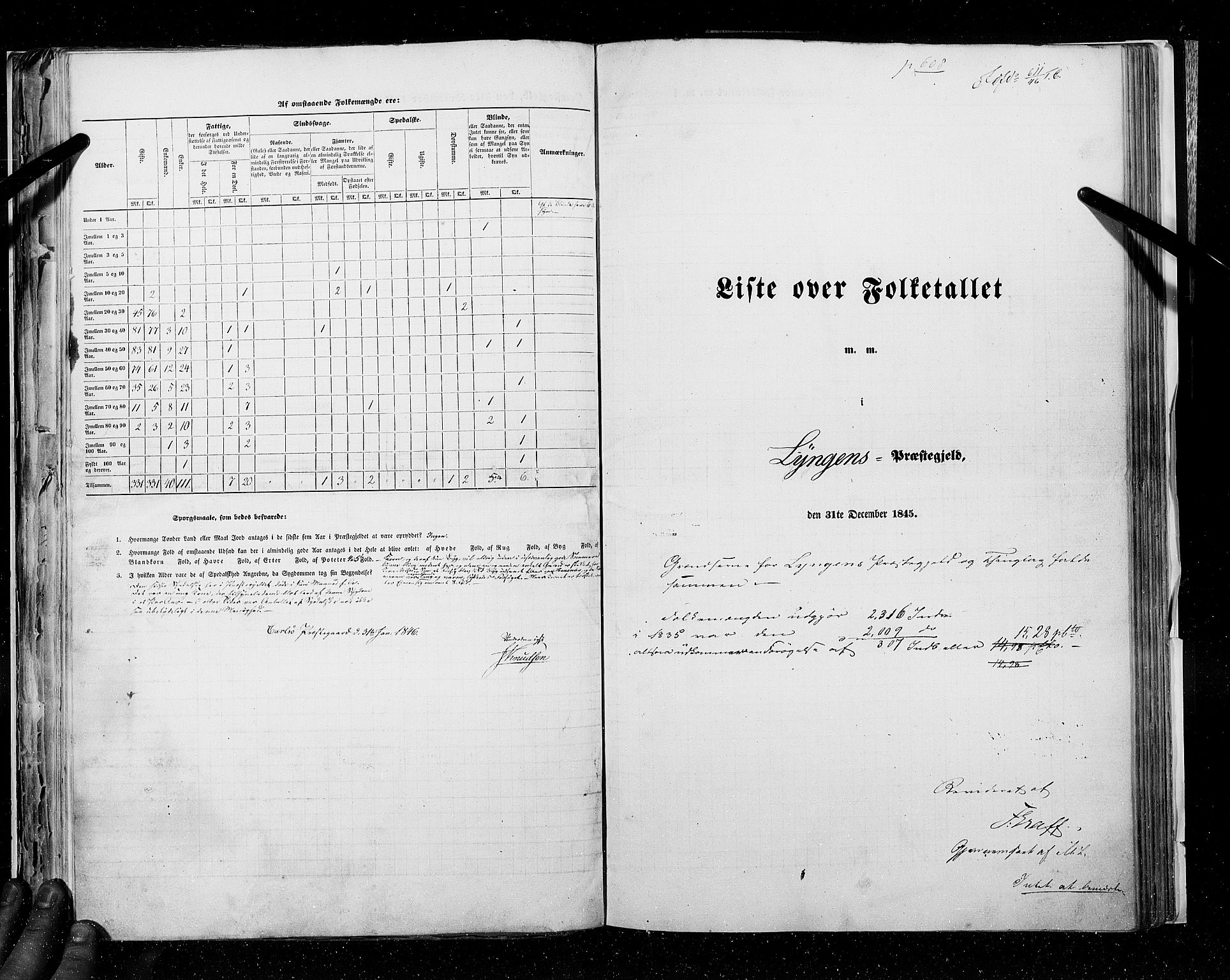 RA, Census 1845, vol. 9C: Finnmarken amt, 1845, p. 608