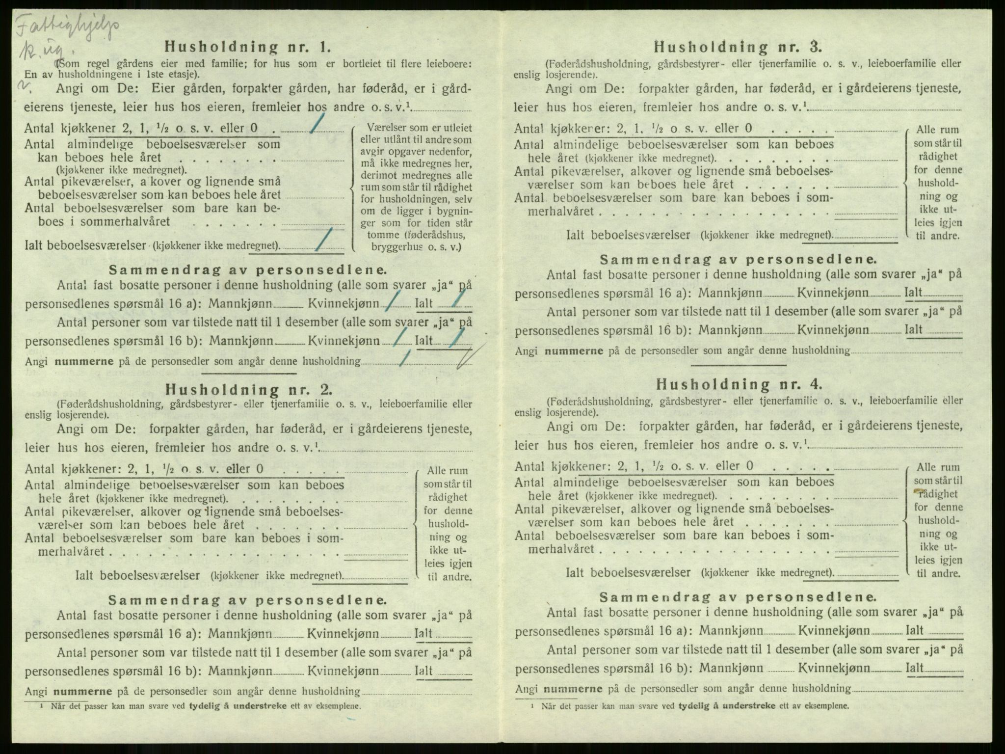 SAKO, 1920 census for Andebu, 1920, p. 1119