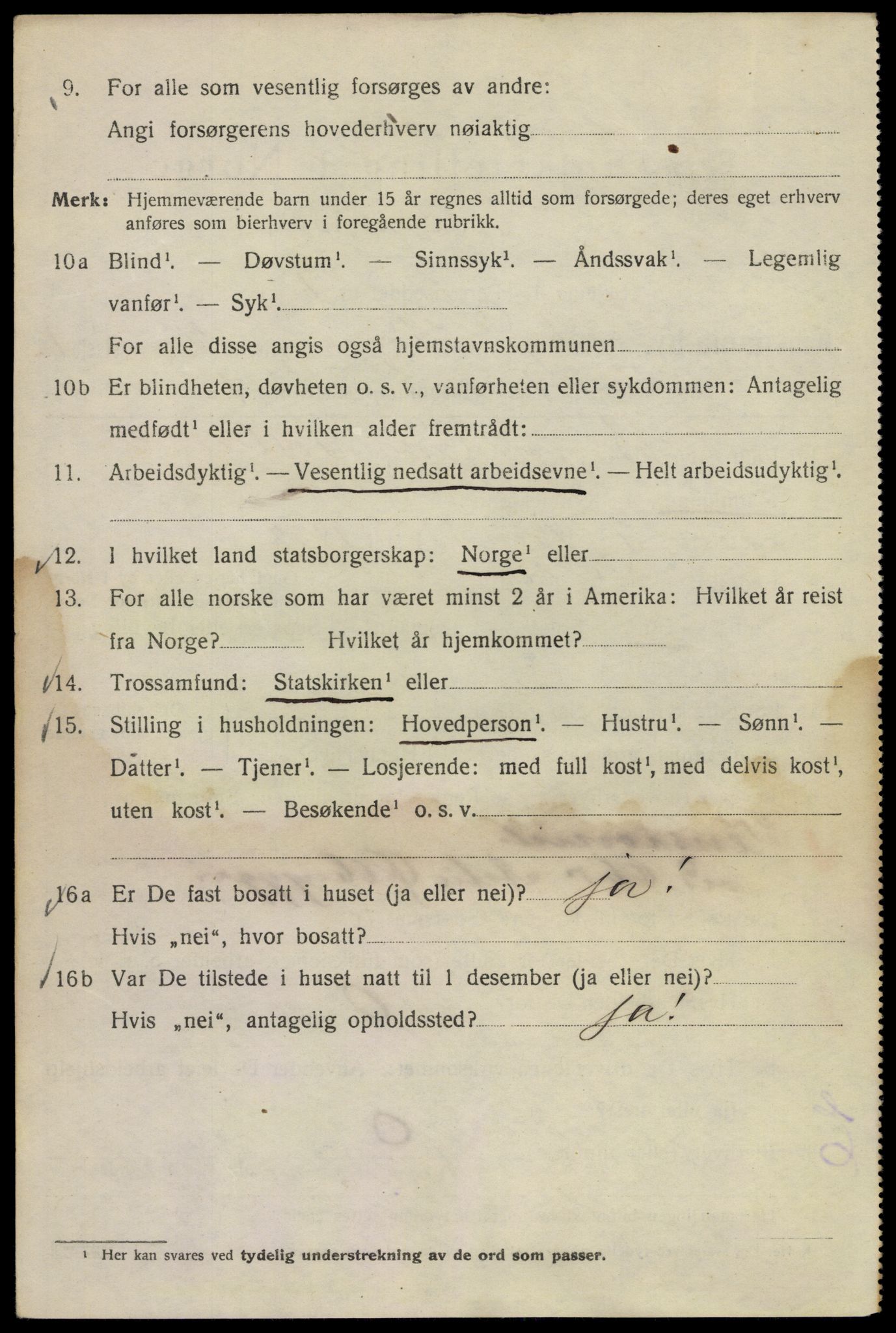 SAO, 1920 census for Kristiania, 1920, p. 366566