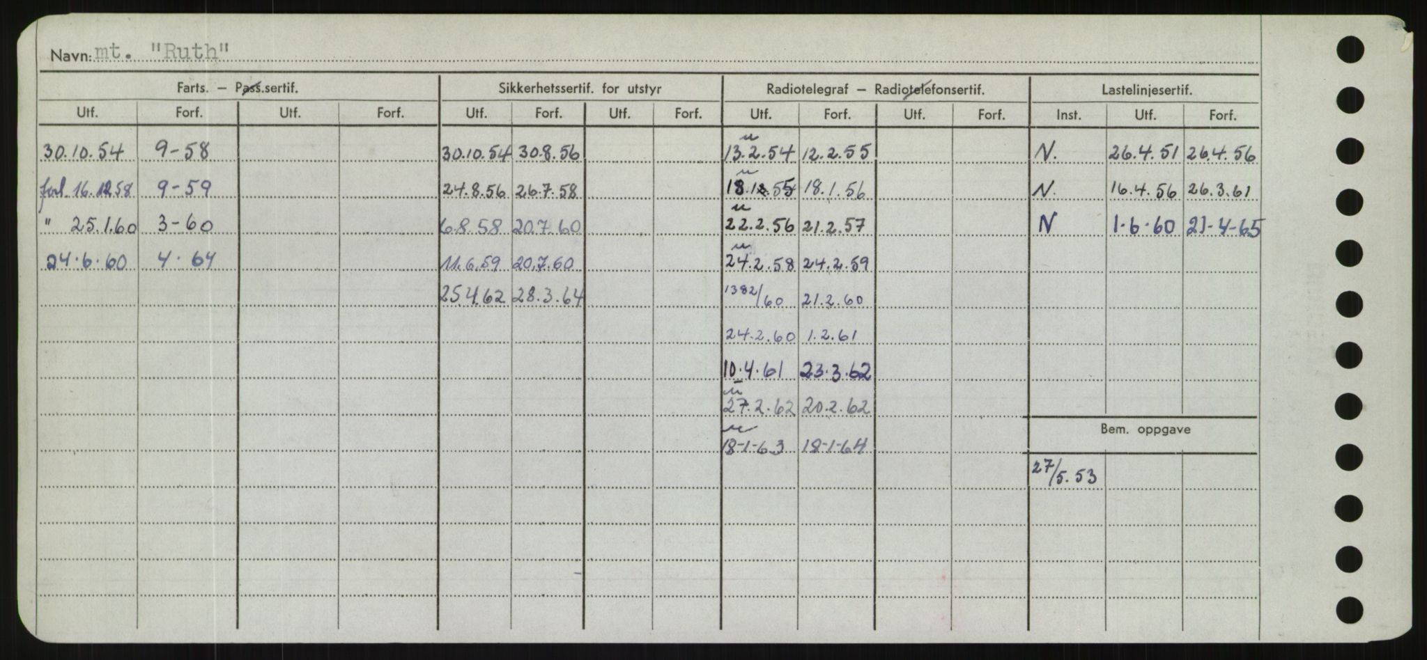 Sjøfartsdirektoratet med forløpere, Skipsmålingen, AV/RA-S-1627/H/Hd/L0031: Fartøy, Rju-Sam, p. 352