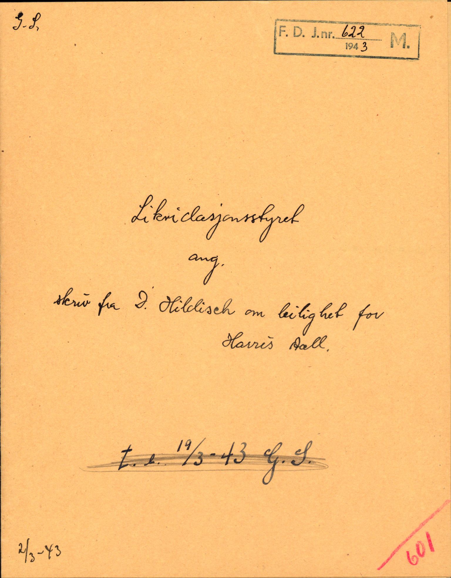 Justisdepartementet, Tilbakeføringskontoret for inndratte formuer, AV/RA-S-1564/H/Hc/Hcc/L0917: --, 1945-1947, p. 266