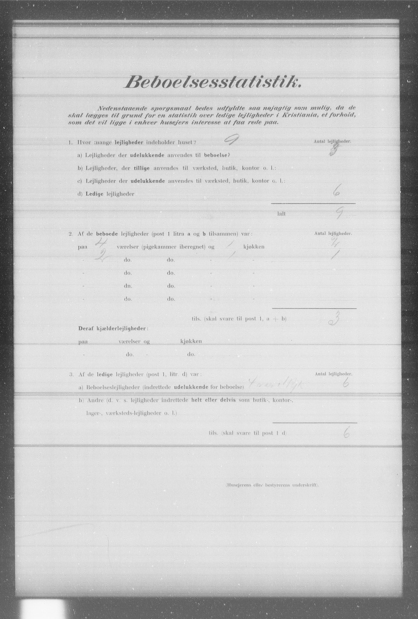 OBA, Municipal Census 1902 for Kristiania, 1902, p. 6662