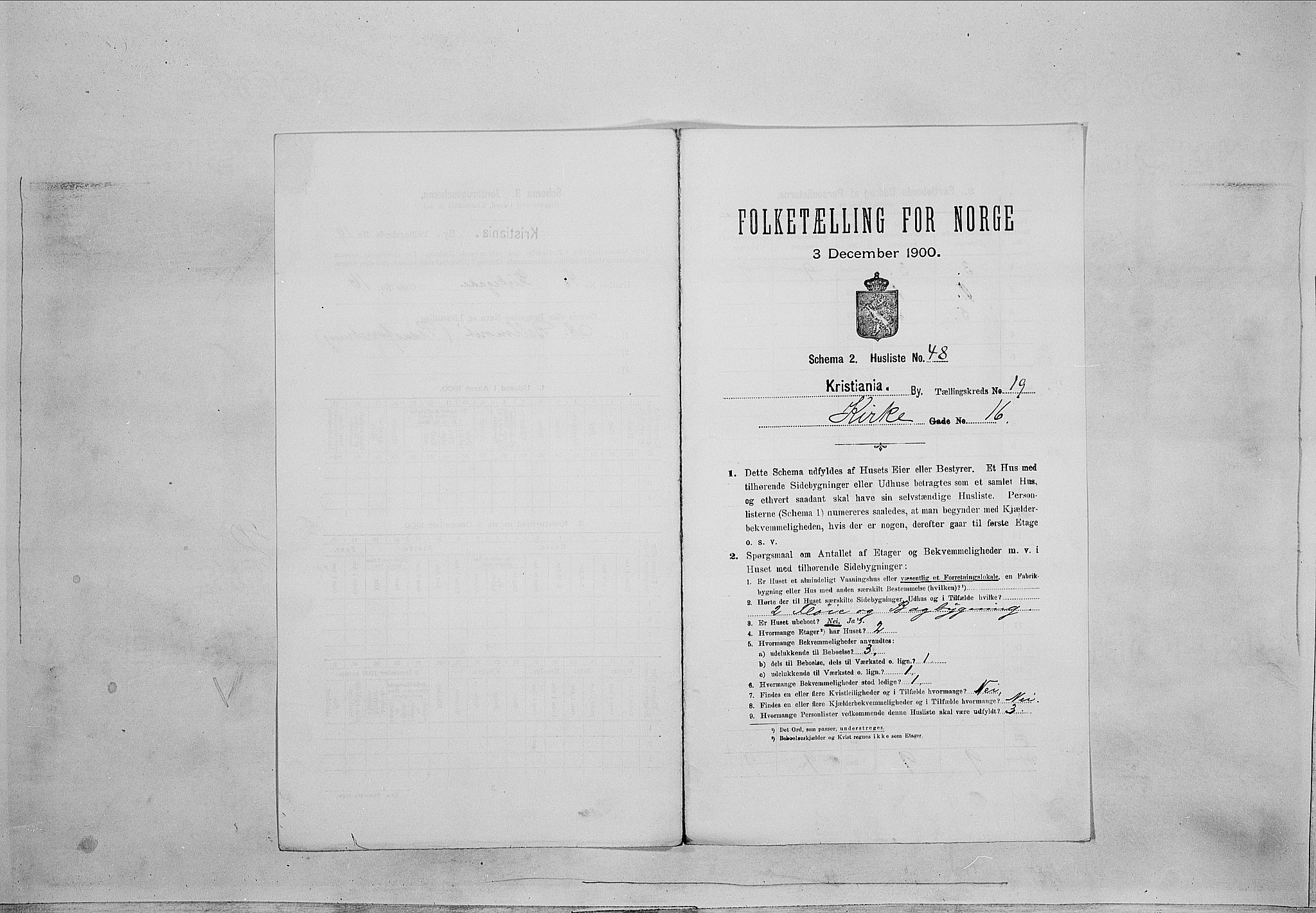 SAO, 1900 census for Kristiania, 1900, p. 45793