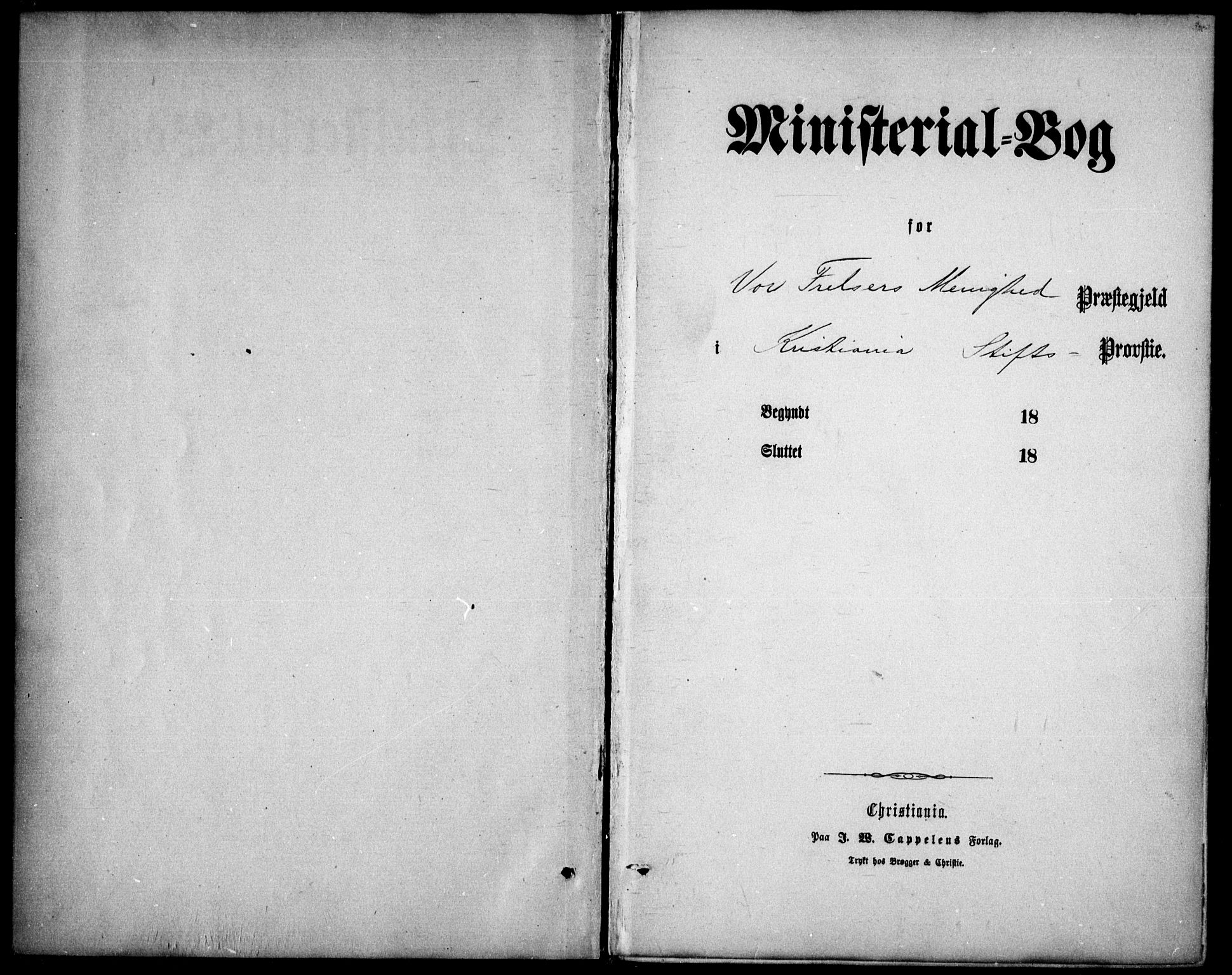 Oslo domkirke Kirkebøker, SAO/A-10752/F/Fa/L0018: Parish register (official) no. 18, 1872-1886