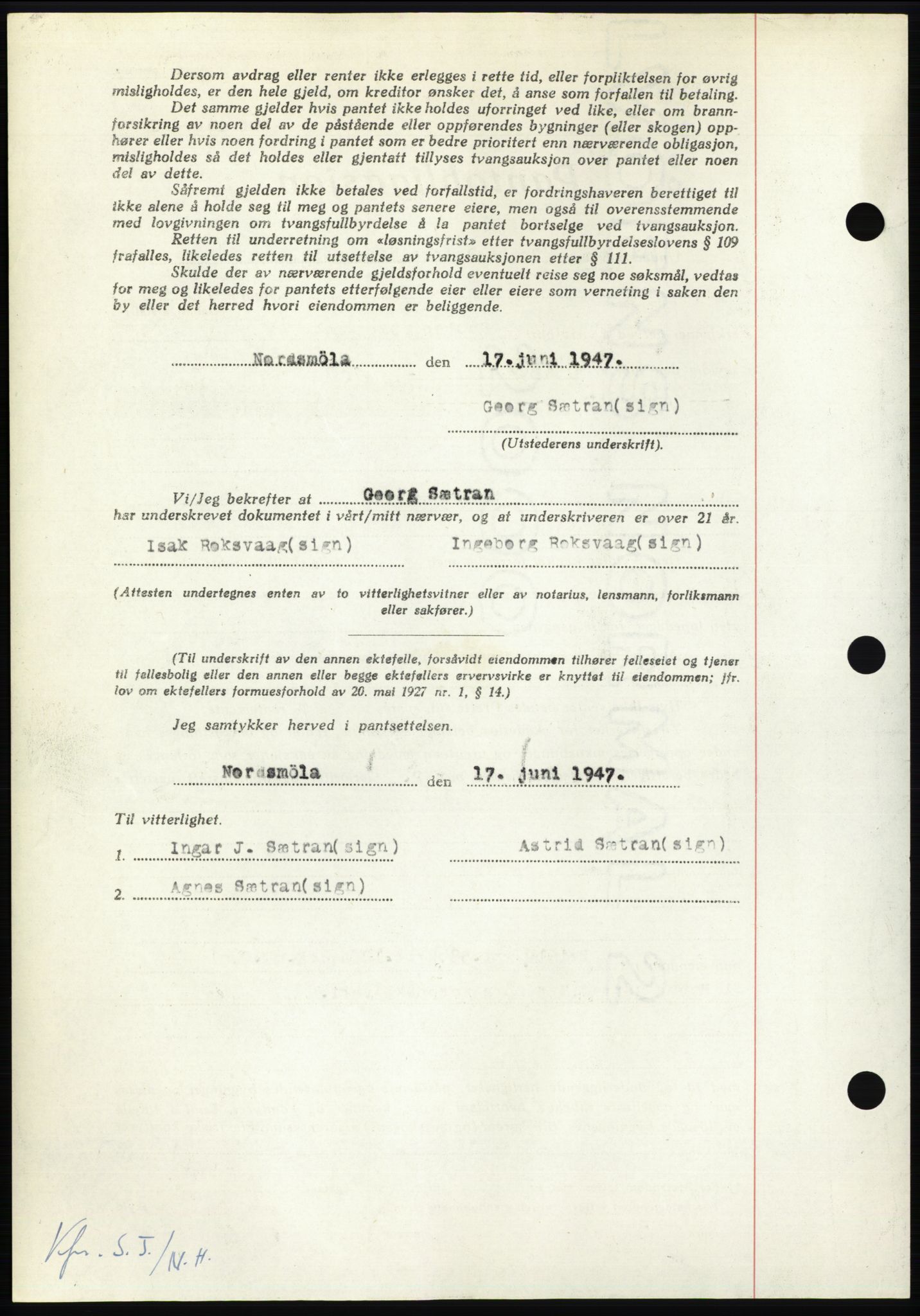 Nordmøre sorenskriveri, AV/SAT-A-4132/1/2/2Ca: Mortgage book no. B98, 1948-1948, Diary no: : 731/1948