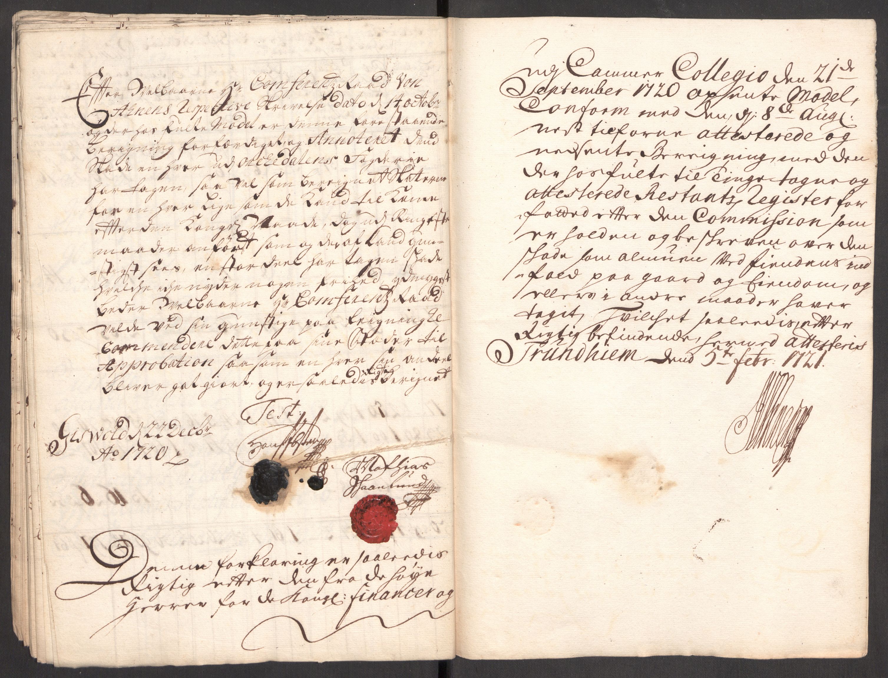 Rentekammeret inntil 1814, Realistisk ordnet avdeling, AV/RA-EA-4070/Ki/L0012: [S10]: Kommisjonsforretning over skader påført allmuen nordafjells i krigsåret 1718, 1718, p. 161