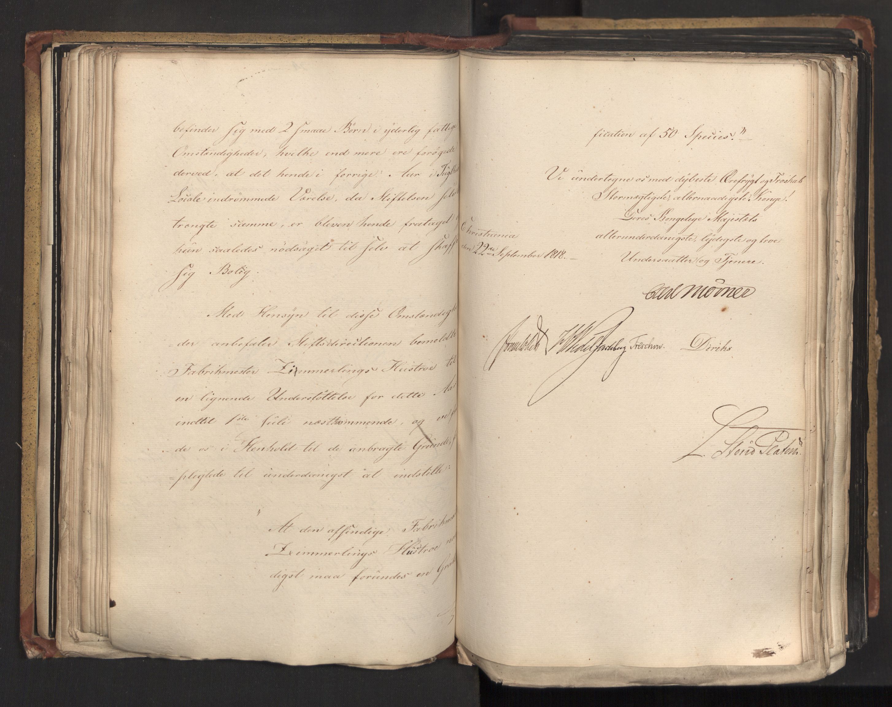 Statsrådsavdelingen i Stockholm, AV/RA-S-1003/D/Da/L0015: Regjeringsinnstillinger nr. 3058-3300, 1818, p. 149