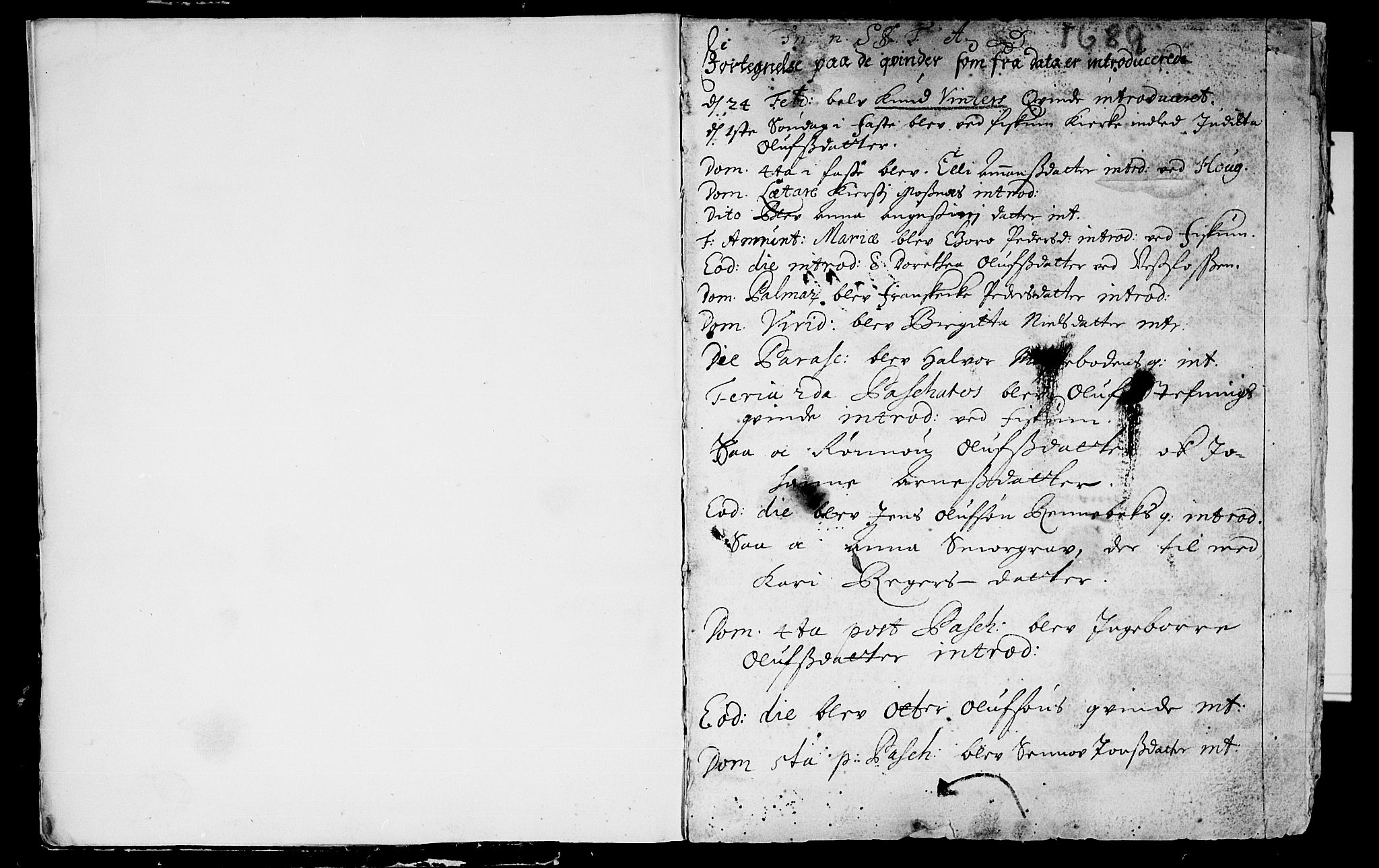 Eiker kirkebøker, SAKO/A-4/F/Fa/L0001: Parish register (official) no. I 1 /1, 1683-1704