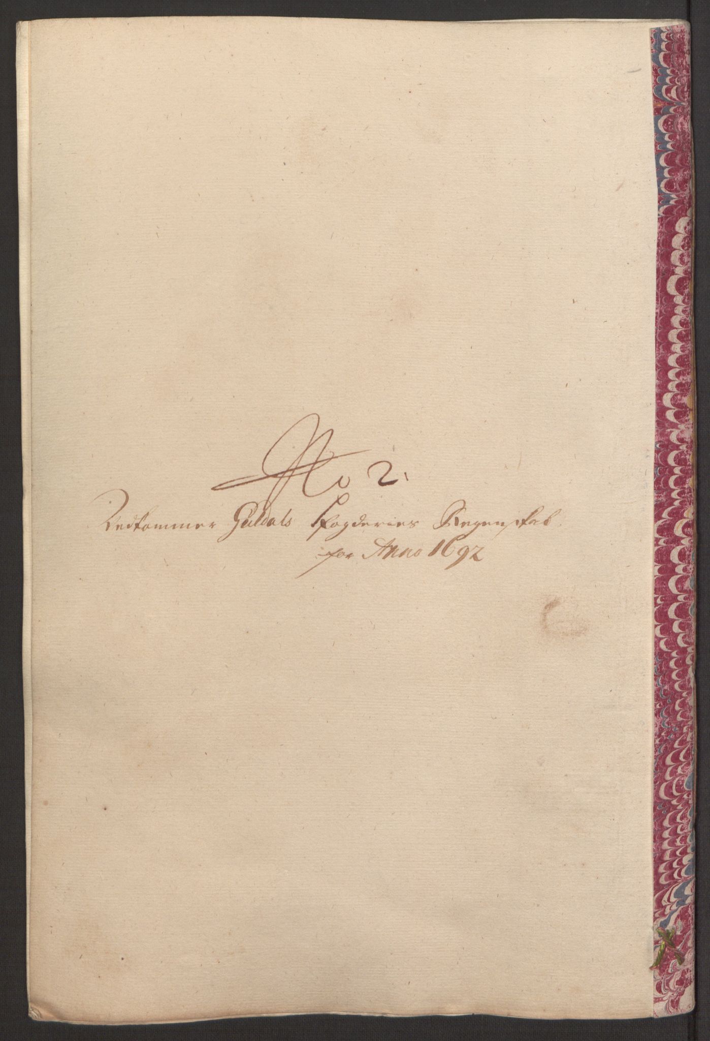 Rentekammeret inntil 1814, Reviderte regnskaper, Fogderegnskap, RA/EA-4092/R59/L3942: Fogderegnskap Gauldal, 1692, p. 208