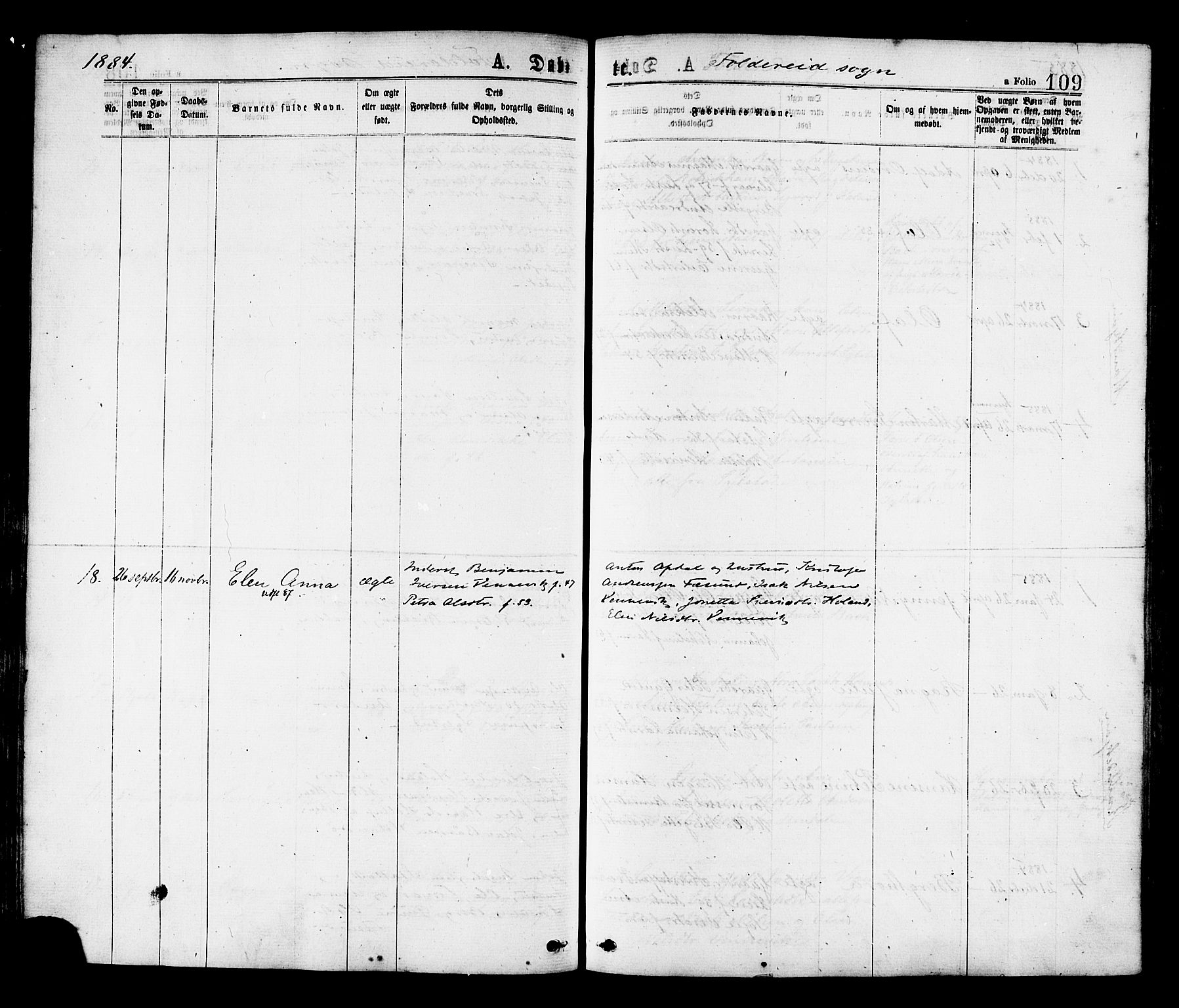 Ministerialprotokoller, klokkerbøker og fødselsregistre - Nord-Trøndelag, AV/SAT-A-1458/780/L0642: Parish register (official) no. 780A07 /2, 1878-1885, p. 109