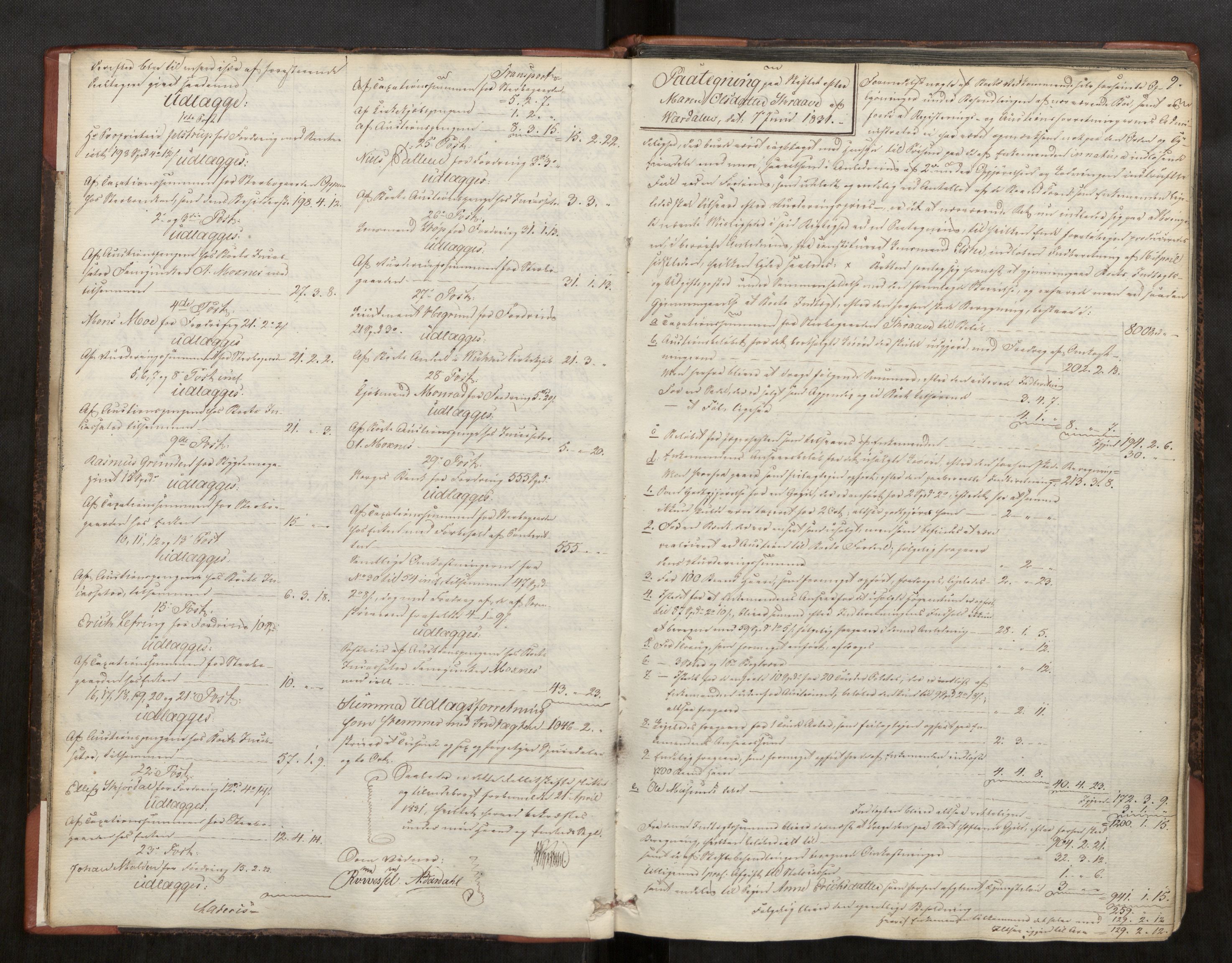 Stjør- og Verdal sorenskriveri, AV/SAT-A-4167/1/3/3A/L0038: Skifteprotokoll 33, 1831-1840, p. 9