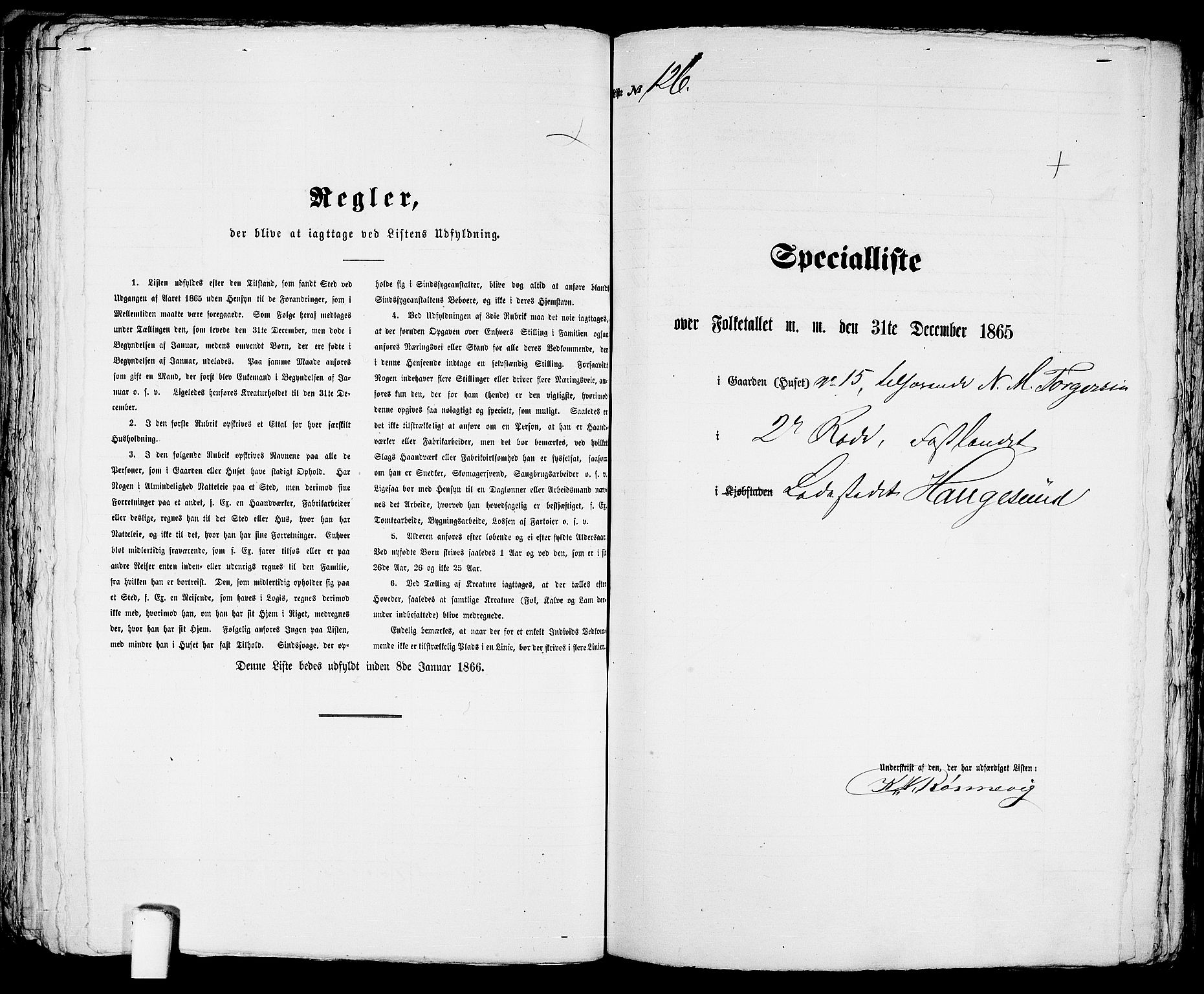 RA, 1865 census for Torvastad/Haugesund, 1865, p. 263