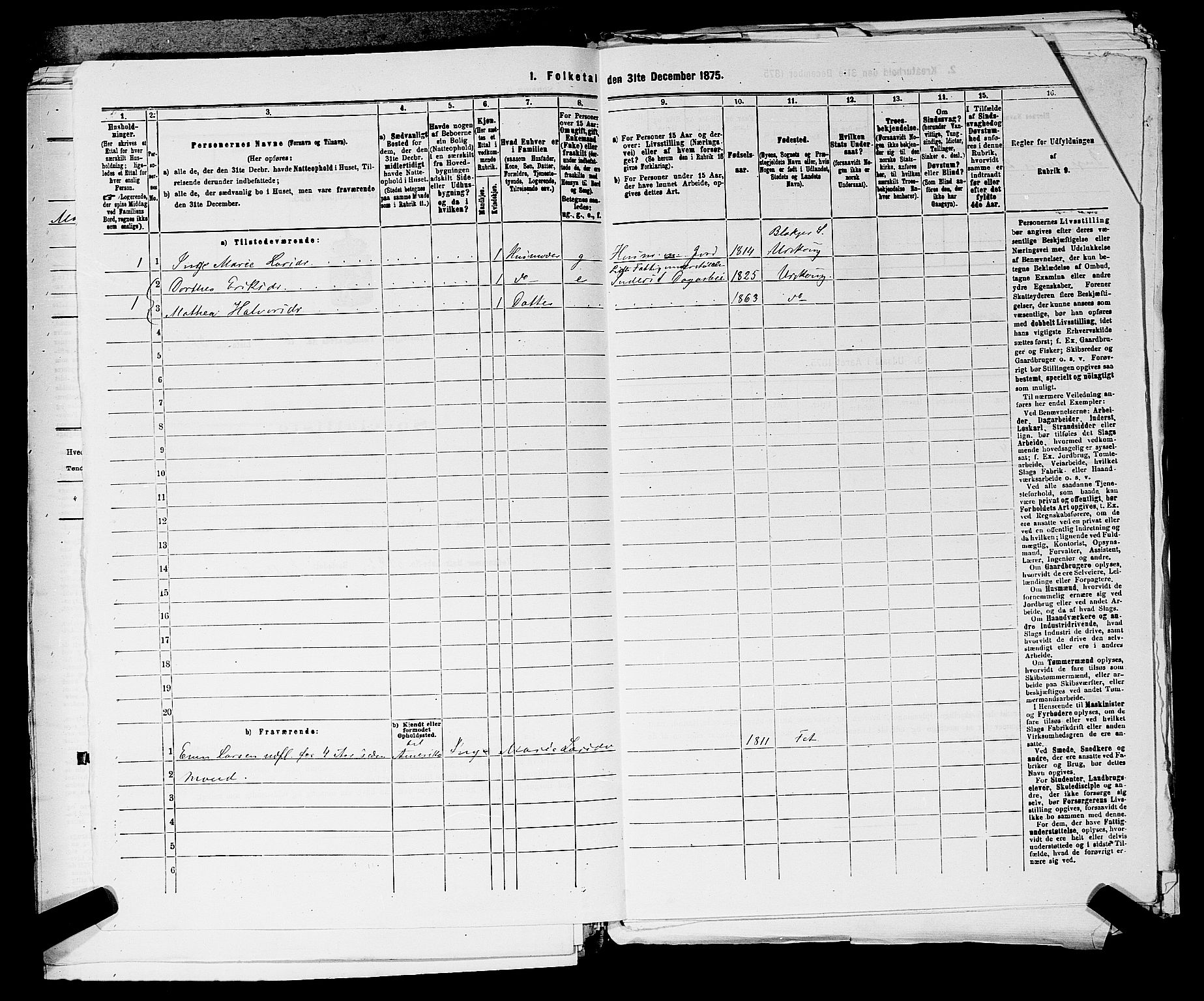 RA, 1875 census for 0224P Aurskog, 1875, p. 680