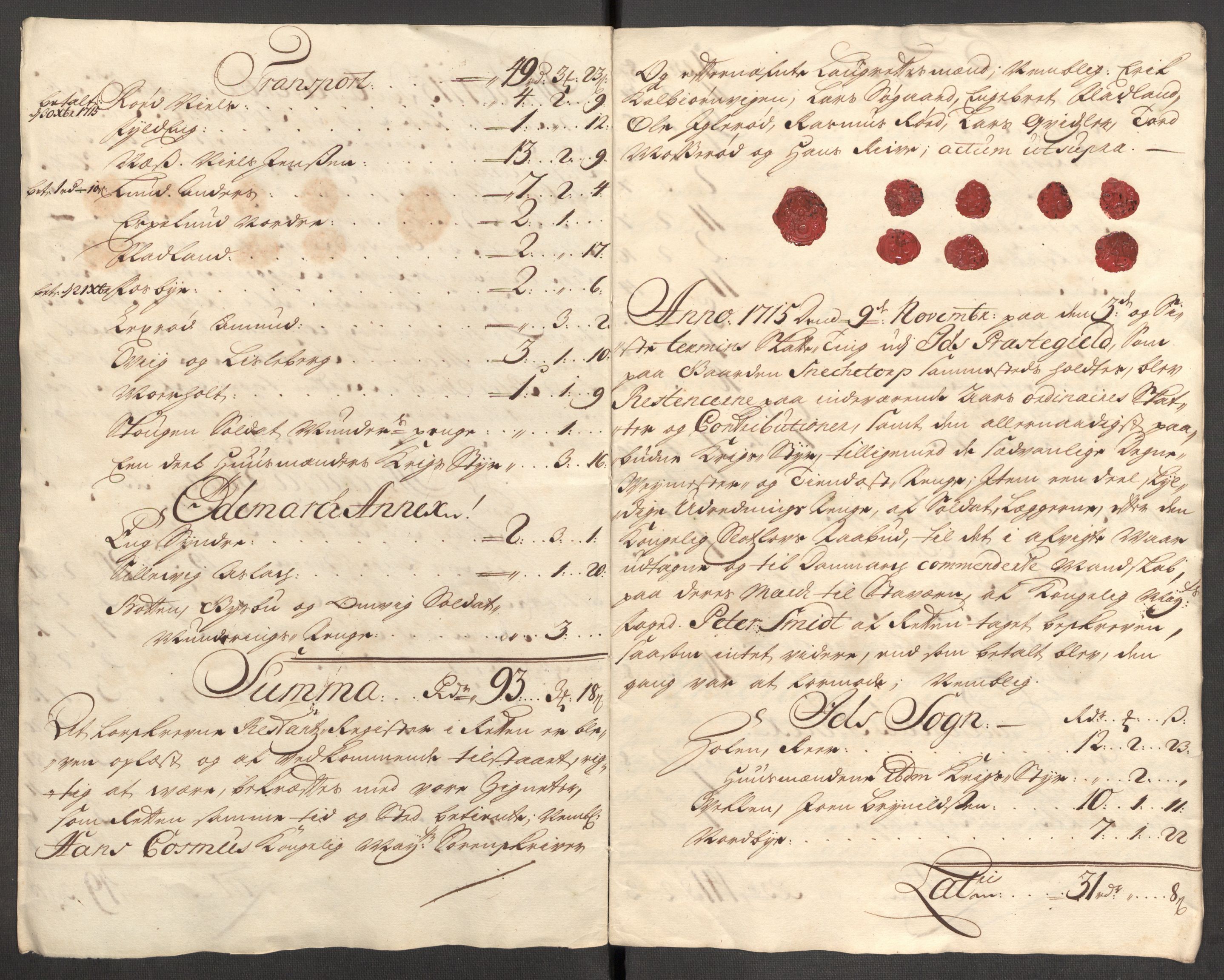 Rentekammeret inntil 1814, Reviderte regnskaper, Fogderegnskap, RA/EA-4092/R01/L0023: Fogderegnskap Idd og Marker, 1715-1716, p. 264