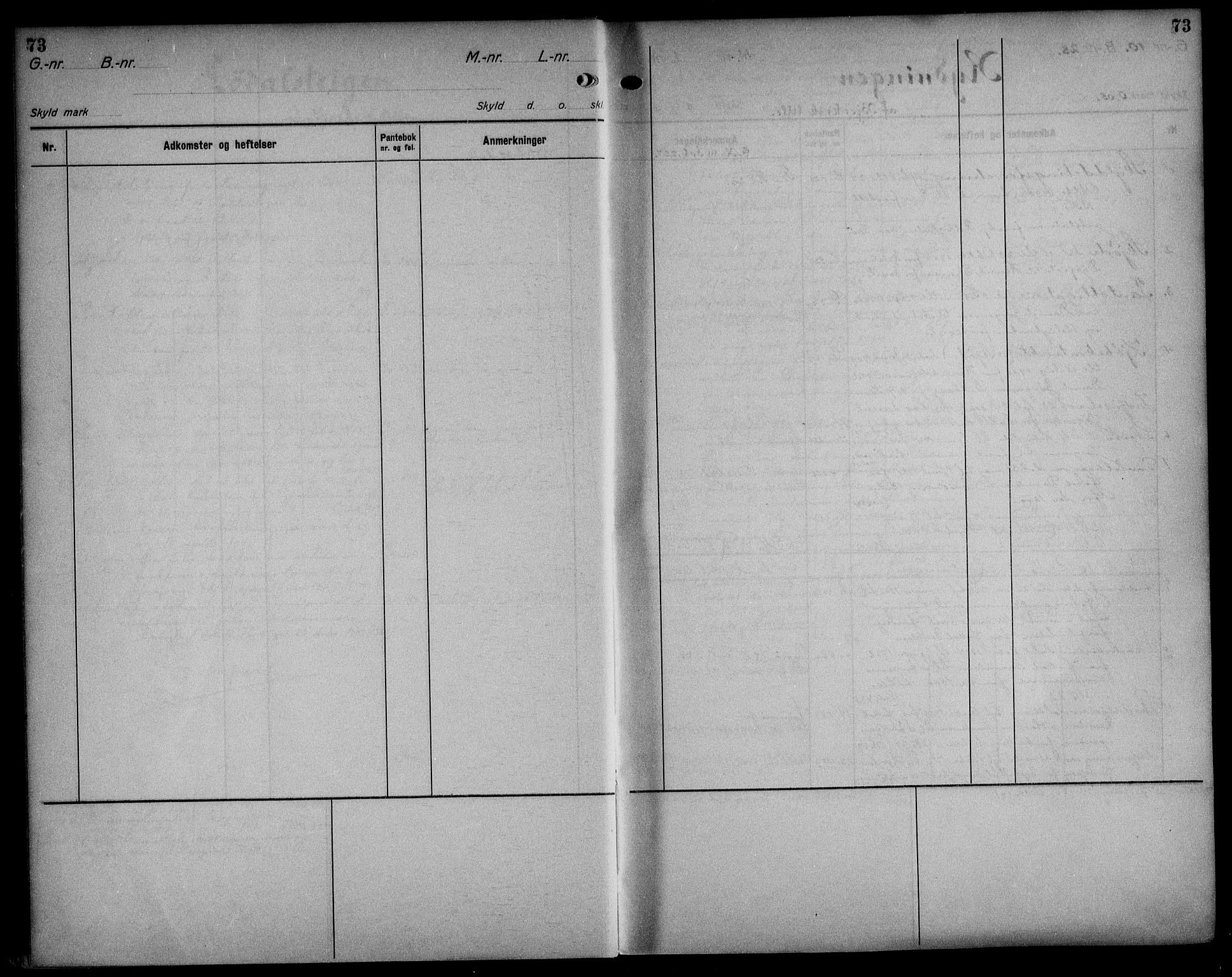 Steigen og Ofoten sorenskriveri, AV/SAT-A-0030/1/2/2A/L0029: Mortgage register no. 29, 1912-1954, p. 73