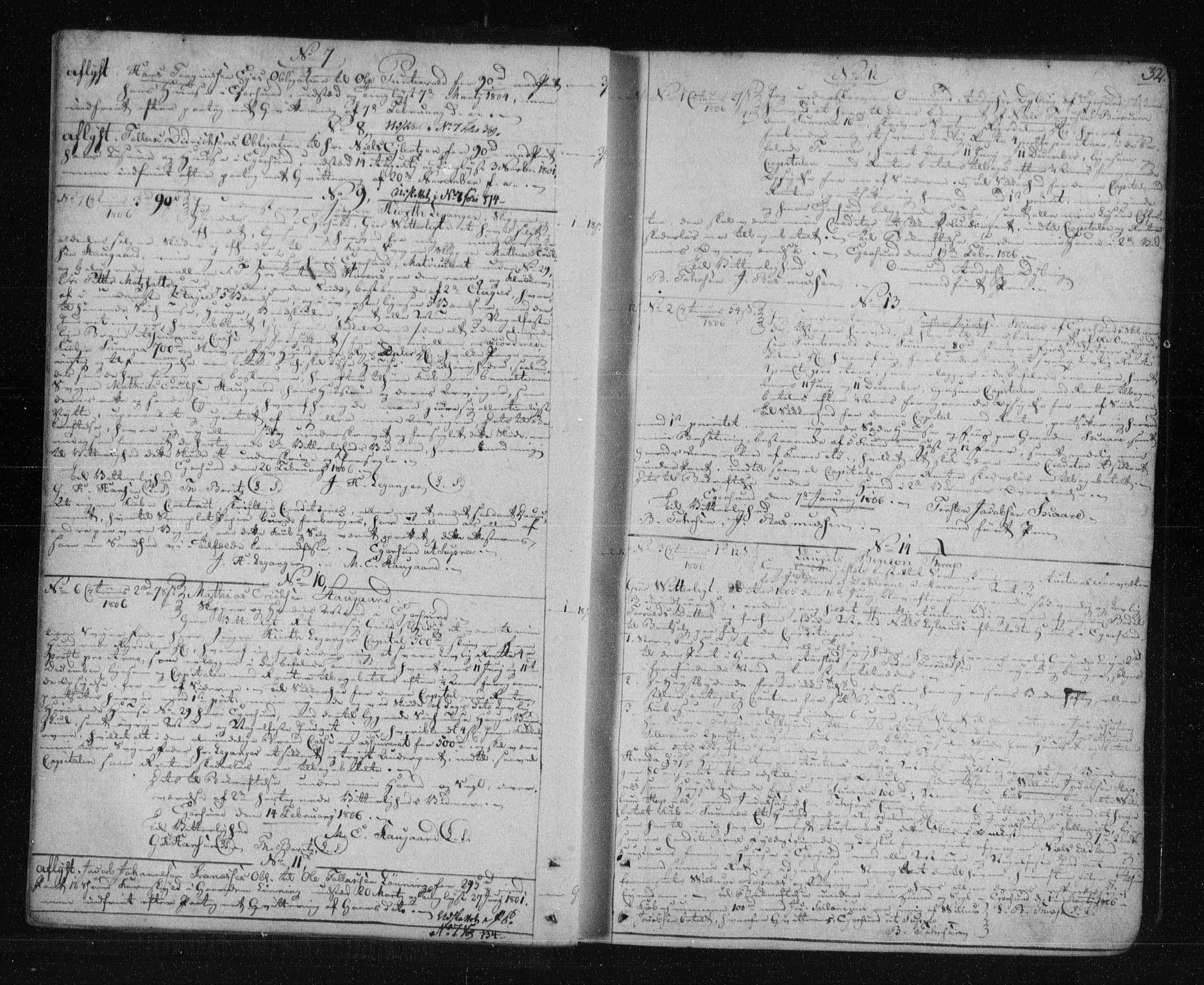 Jæren og Dalane sorenskriveri, AV/SAST-A-100306/4/41/41B/L0011: Mortgage book no. 8, 1805-1812, p. 32
