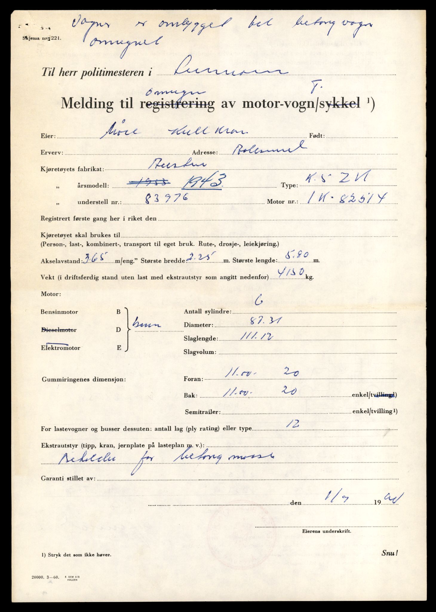 Møre og Romsdal vegkontor - Ålesund trafikkstasjon, AV/SAT-A-4099/F/Fe/L0035: Registreringskort for kjøretøy T 12653 - T 12829, 1927-1998, p. 3018