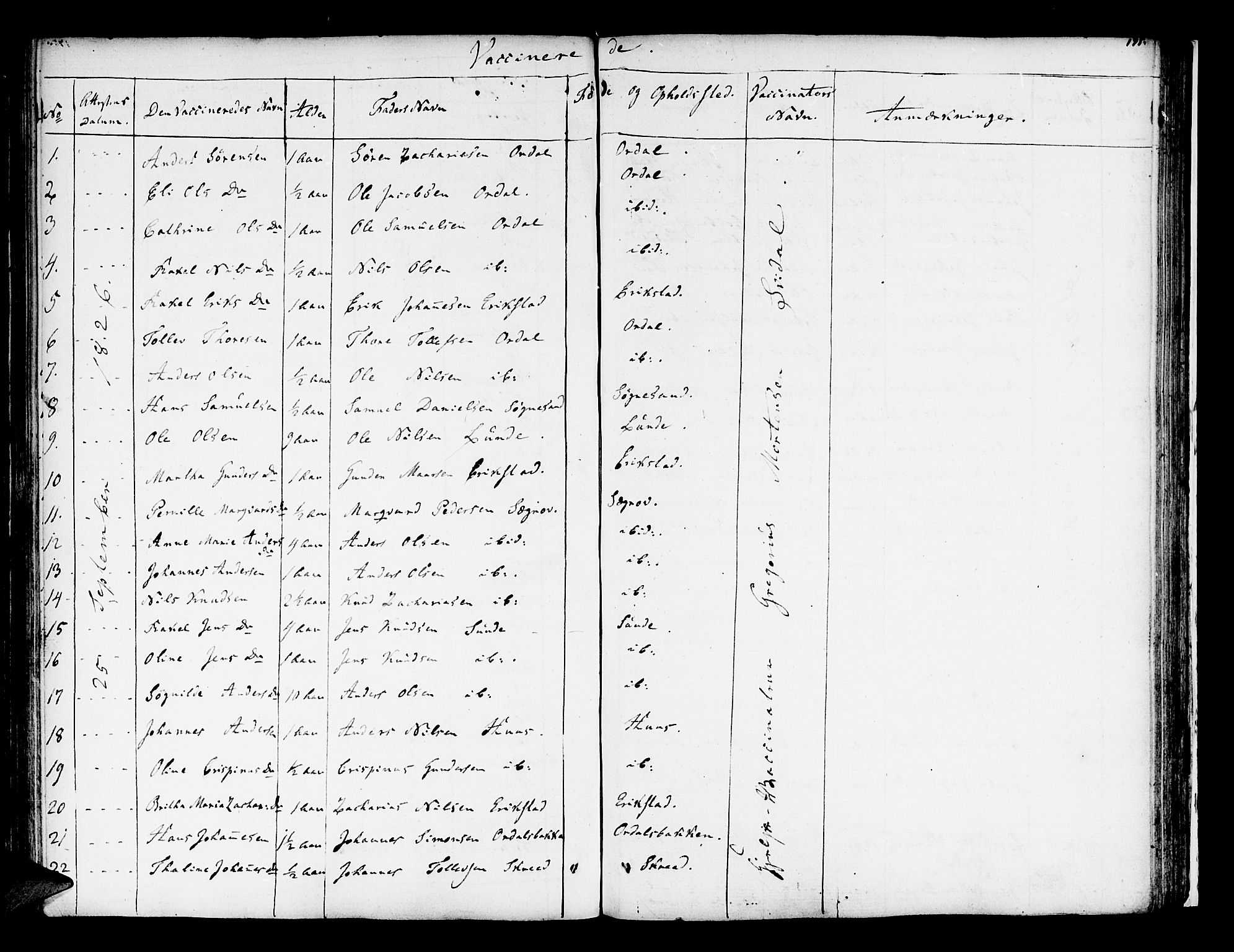 Jølster sokneprestembete, SAB/A-80701/H/Haa/Haaa/L0008: Parish register (official) no. A 8, 1821-1833, p. 175