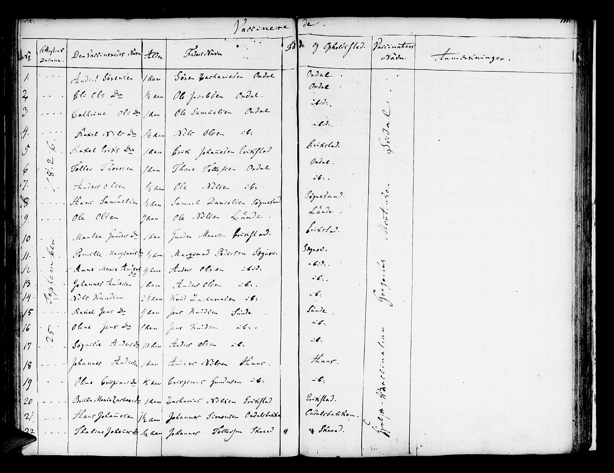 Jølster sokneprestembete, AV/SAB-A-80701/H/Haa/Haaa/L0008: Parish register (official) no. A 8, 1821-1833, p. 175