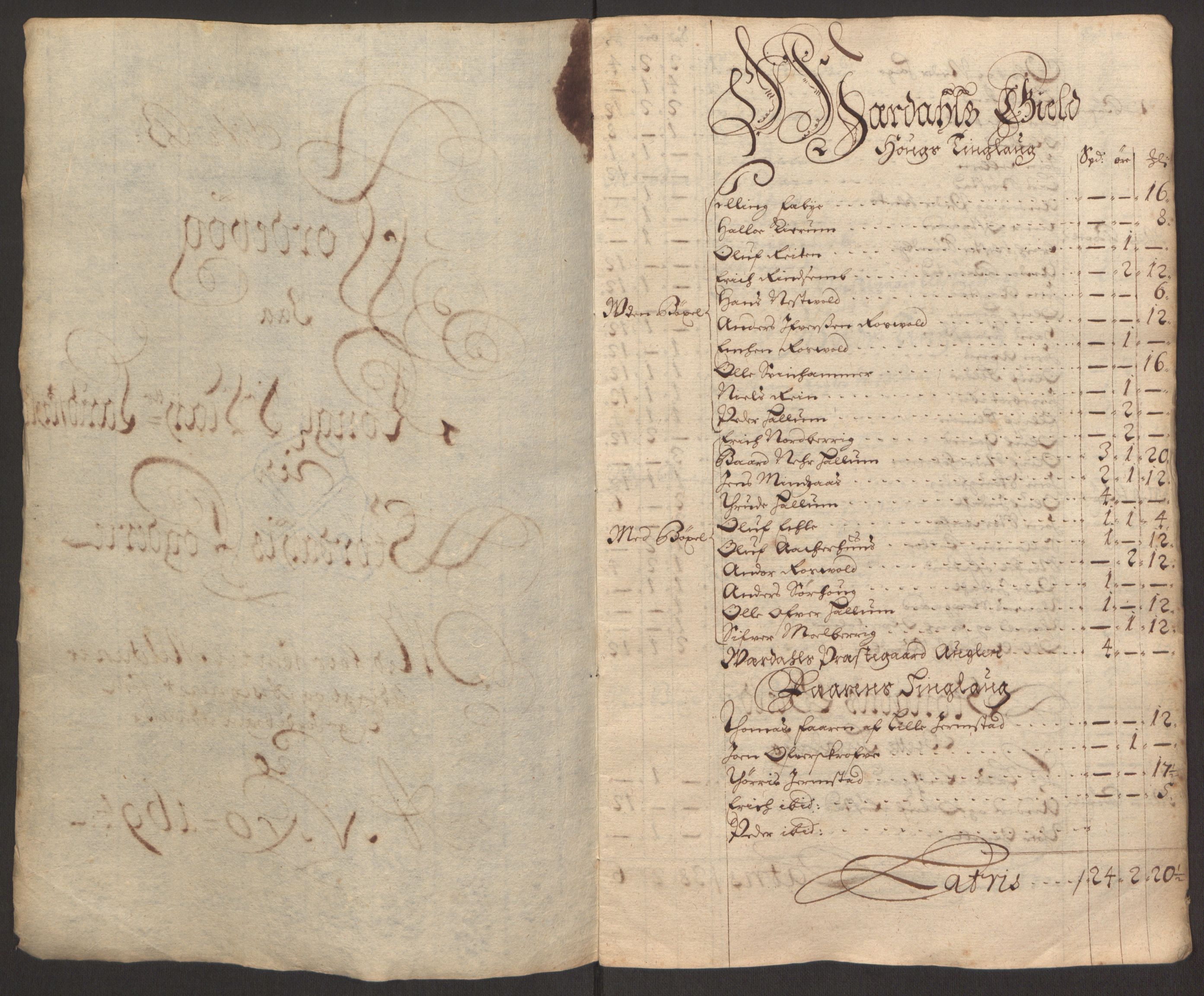 Rentekammeret inntil 1814, Reviderte regnskaper, Fogderegnskap, AV/RA-EA-4092/R62/L4186: Fogderegnskap Stjørdal og Verdal, 1693-1694, p. 188