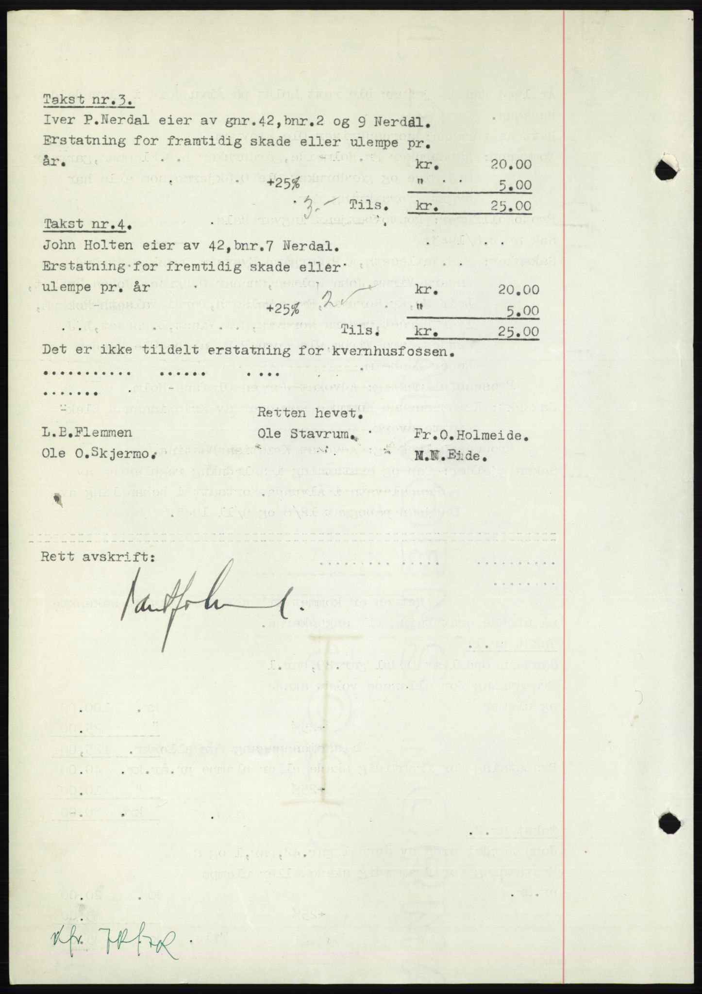 Nordmøre sorenskriveri, AV/SAT-A-4132/1/2/2Ca: Mortgage book no. B106, 1950-1950, Diary no: : 3725/1950