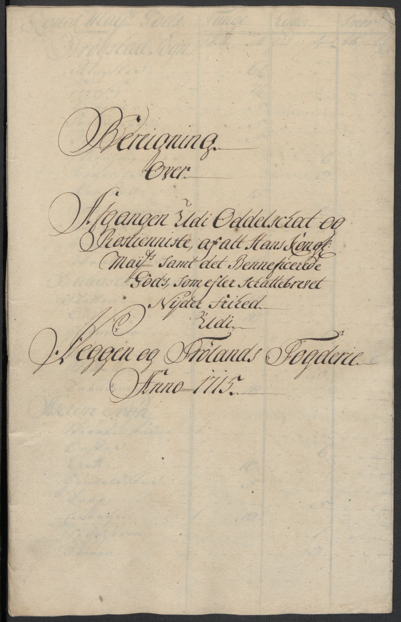 Rentekammeret inntil 1814, Reviderte regnskaper, Fogderegnskap, RA/EA-4092/R07/L0310: Fogderegnskap Rakkestad, Heggen og Frøland, 1715, p. 15