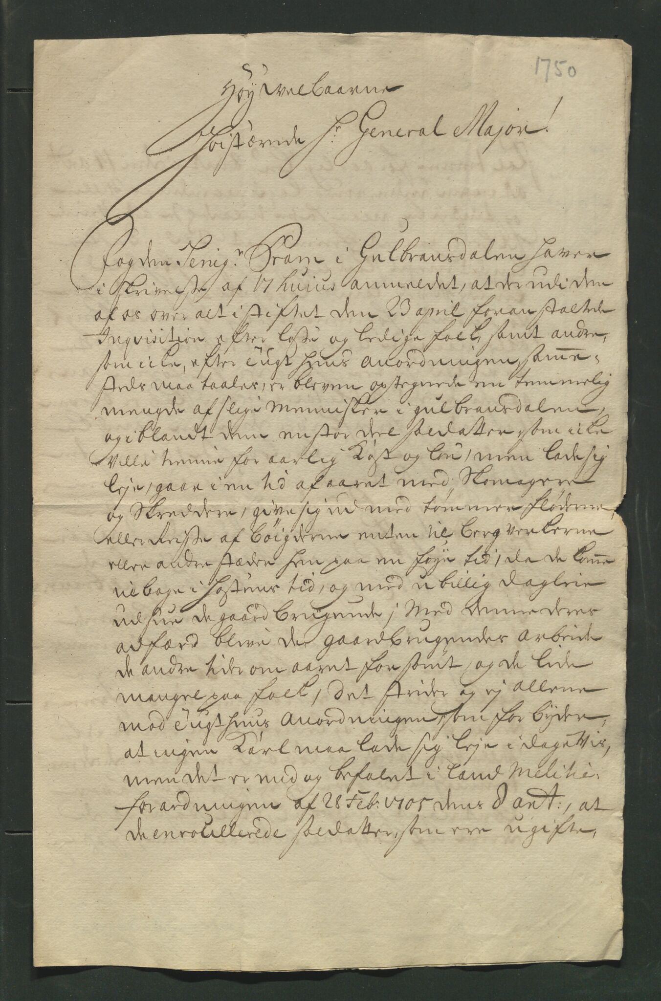 Åker i Vang, Hedmark, og familien Todderud, AV/SAH-ARK-010/J/Jc/L0001: Korrespondanse, 1706-1752, p. 184