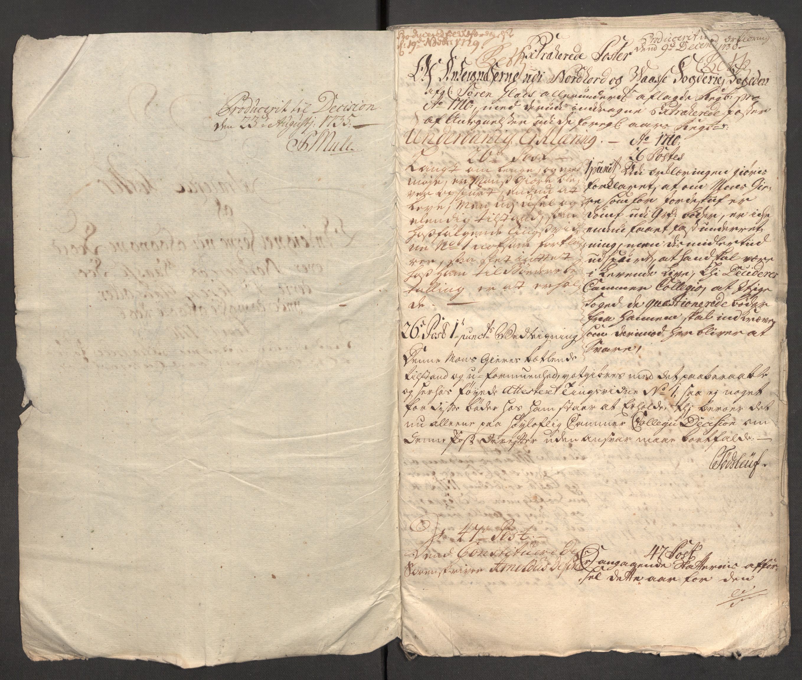 Rentekammeret inntil 1814, Reviderte regnskaper, Fogderegnskap, RA/EA-4092/R51/L3191: Fogderegnskap Nordhordland og Voss, 1710, p. 389