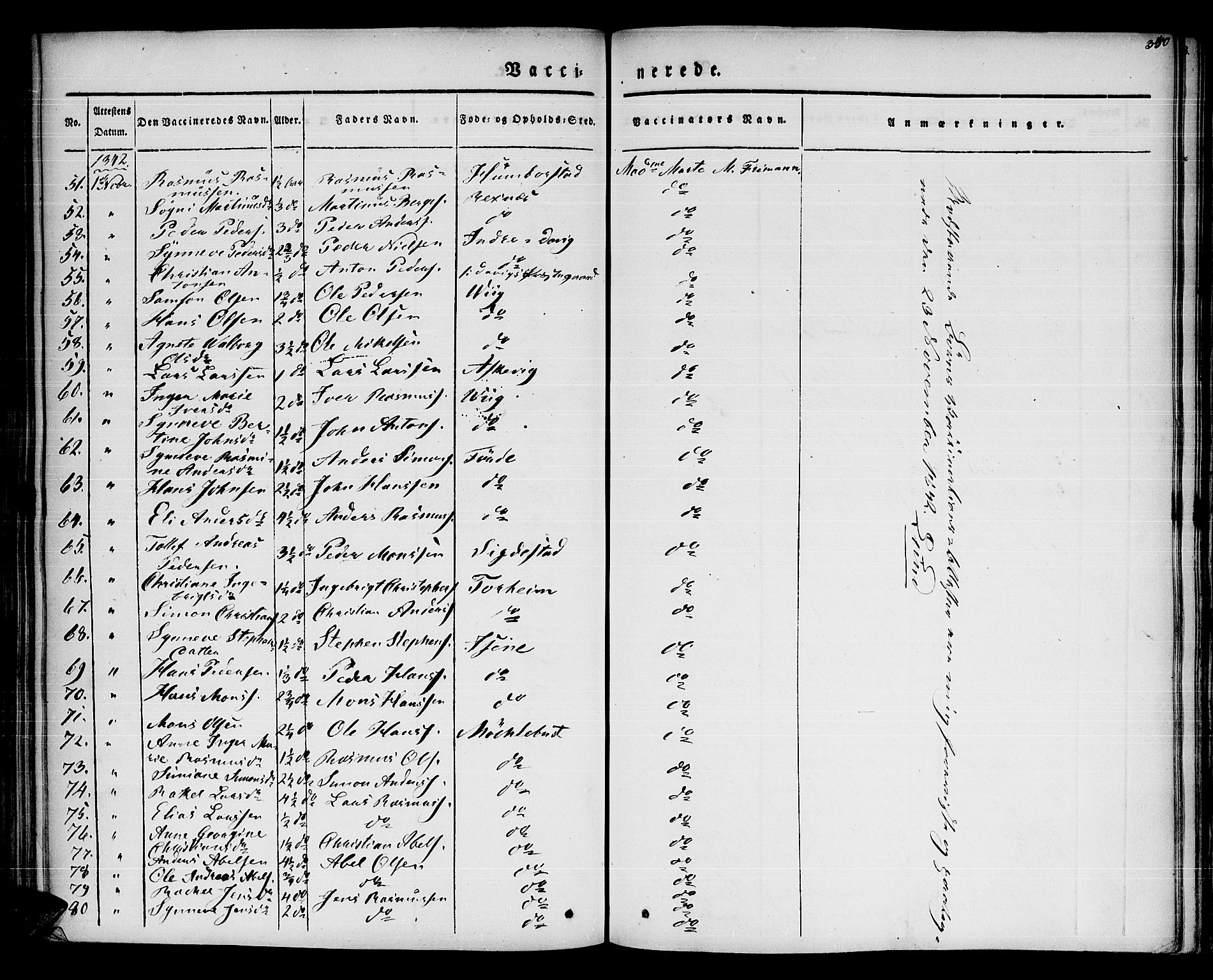 Davik sokneprestembete, AV/SAB-A-79701/H/Haa/Haaa/L0004: Parish register (official) no. A 4, 1830-1849, p. 340