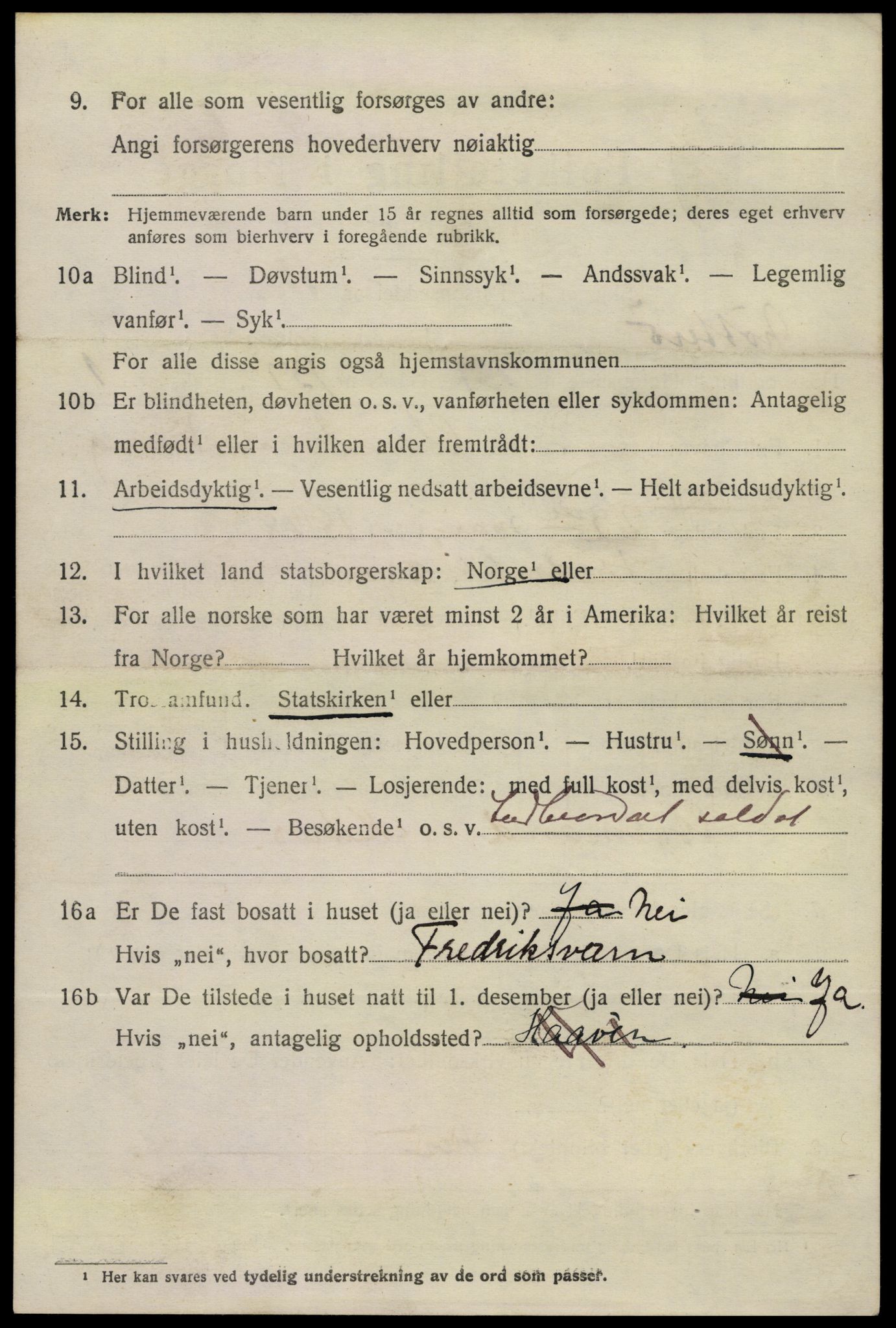 SAKO, 1920 census for Nøtterøy, 1920, p. 14690