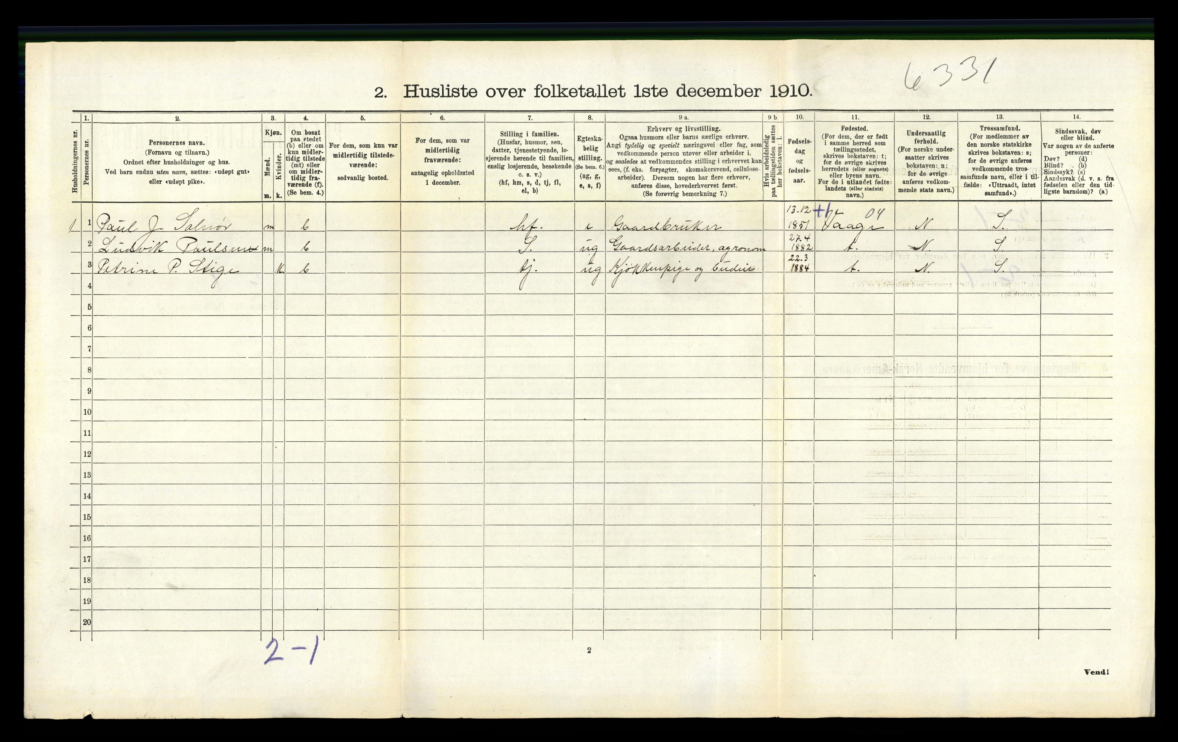 RA, 1910 census for Skodje, 1910, p. 532