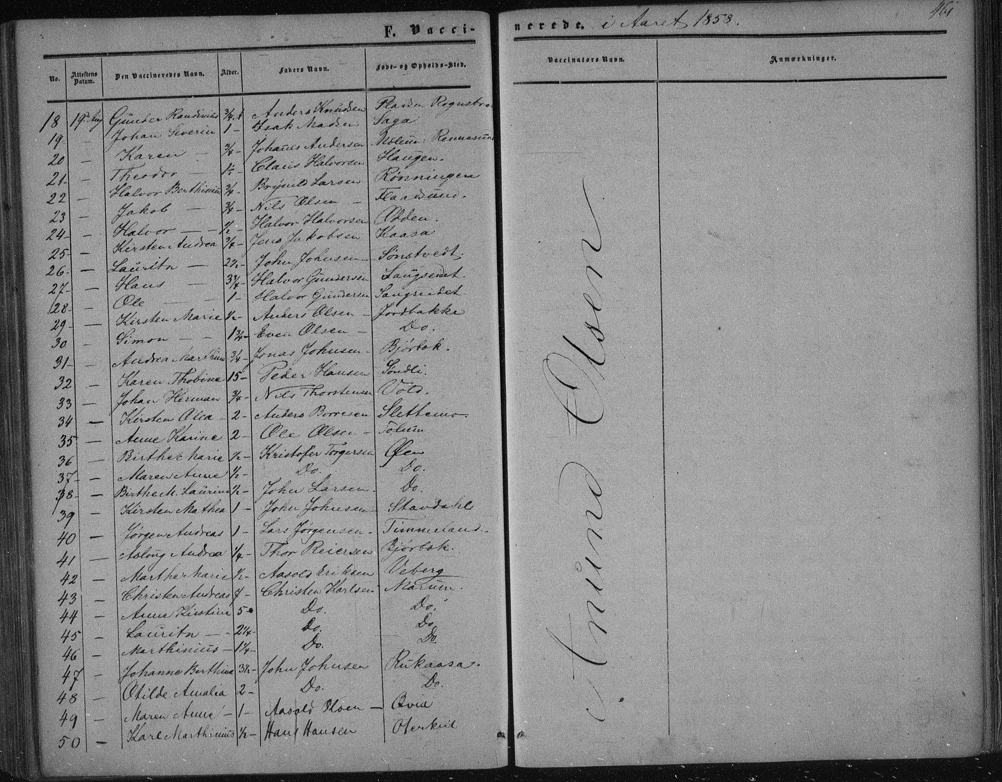 Solum kirkebøker, SAKO/A-306/F/Fa/L0007: Parish register (official) no. I 7, 1856-1864, p. 461