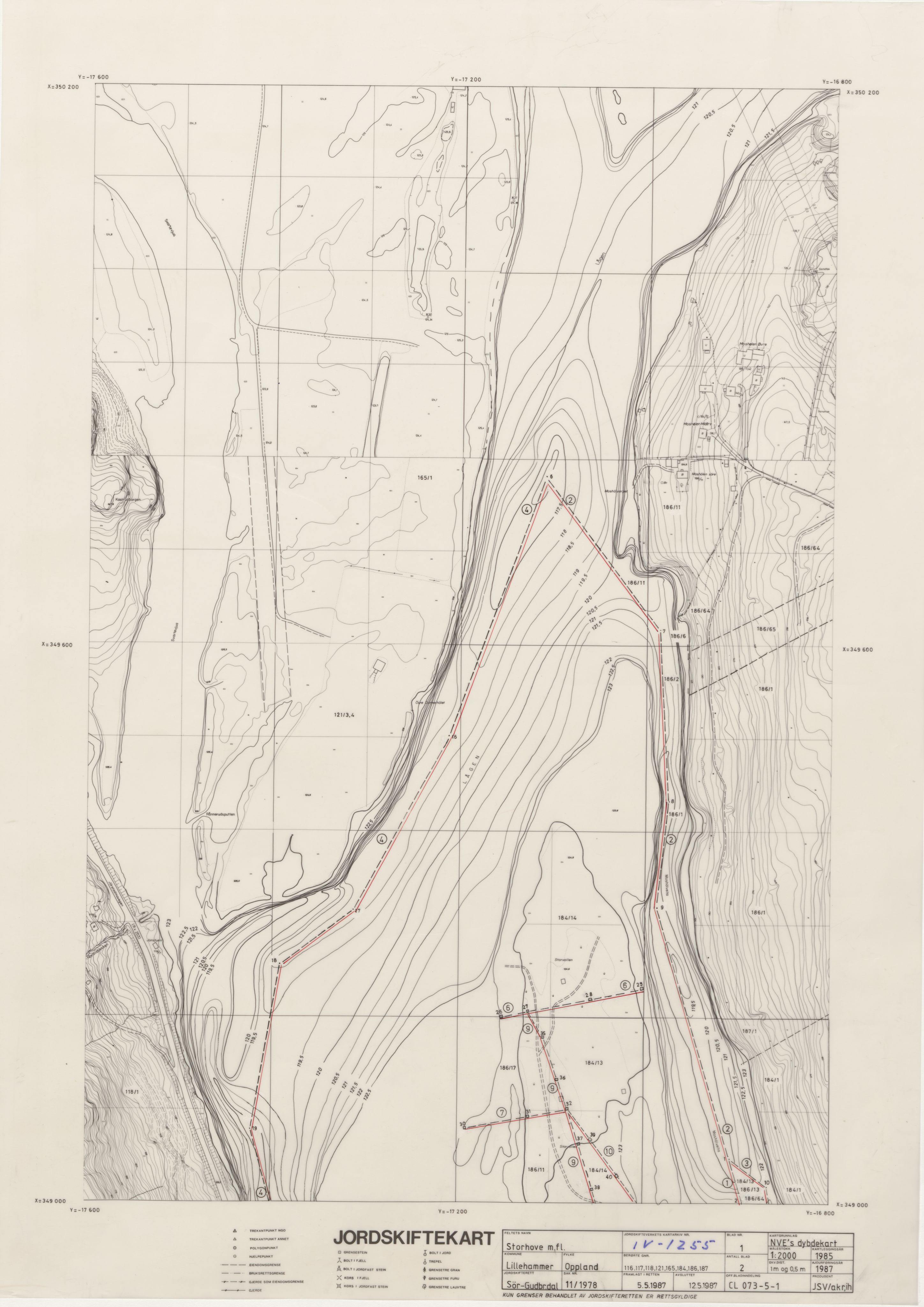 Jordskifteverkets kartarkiv, AV/RA-S-3929/T, 1859-1988, p. 1604