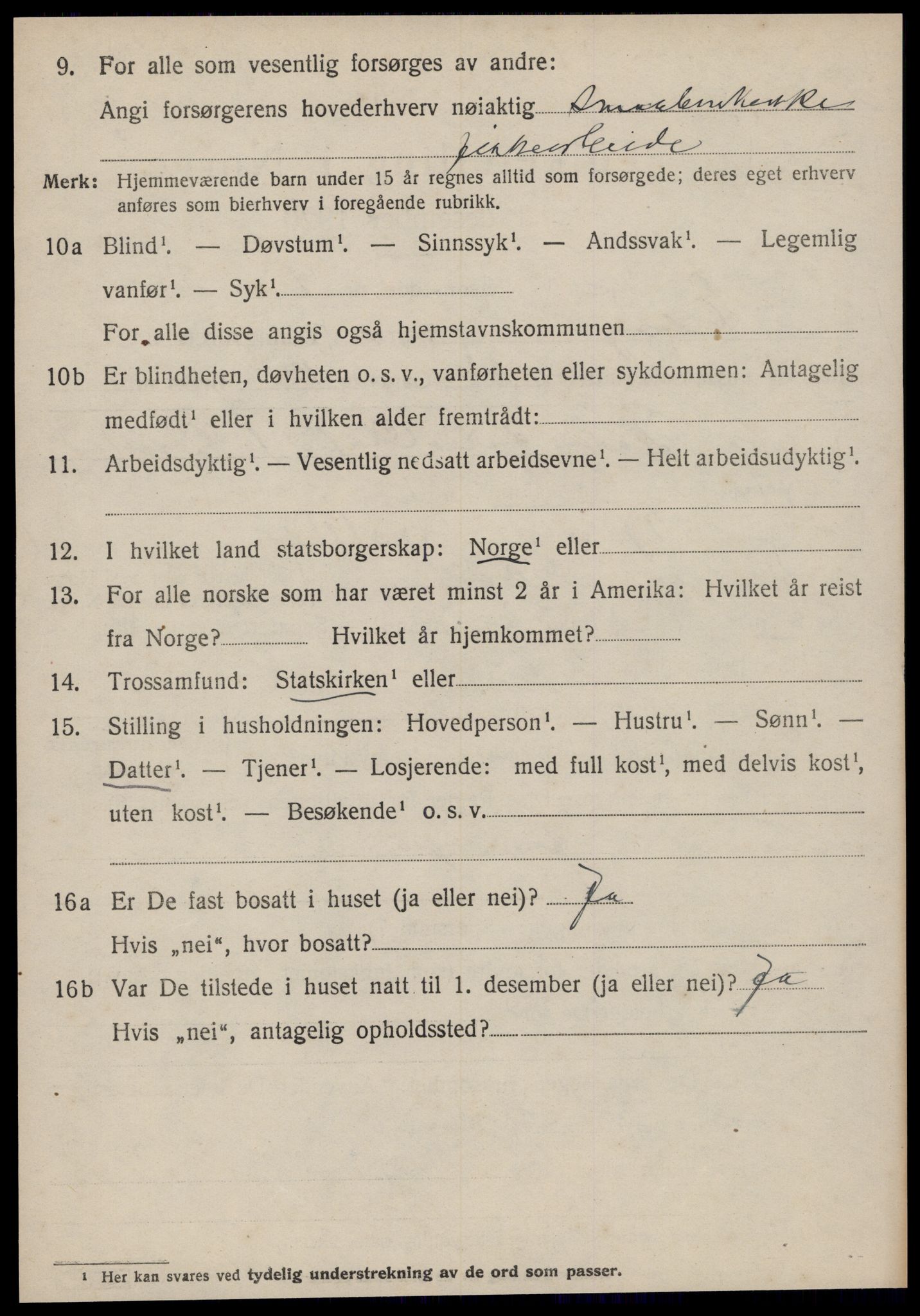 SAT, 1920 census for Edøy, 1920, p. 1349