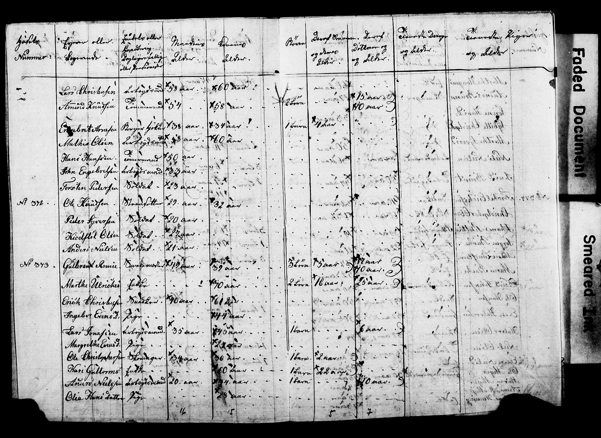 SAO, Census 1815 for Kristiania, 1815, p. 211