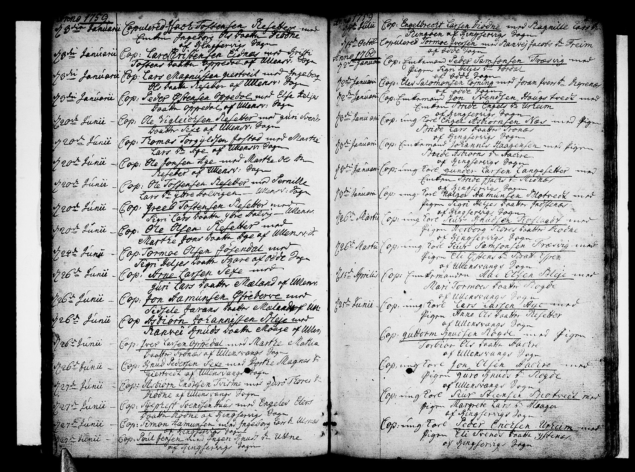 Ullensvang sokneprestembete, SAB/A-78701/H/Haa: Parish register (official) no. A 6 /1, 1758-1788, p. 240