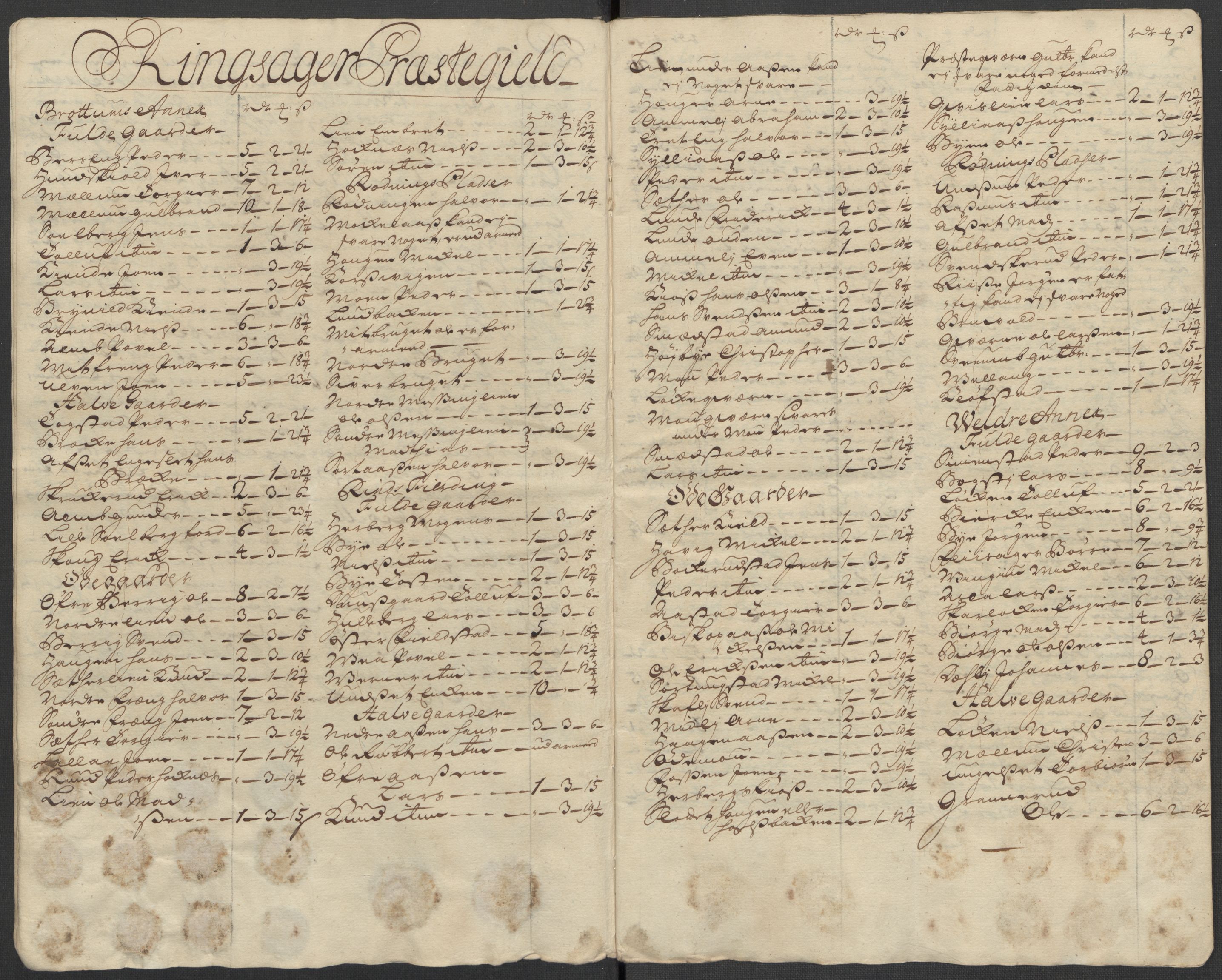 Rentekammeret inntil 1814, Reviderte regnskaper, Fogderegnskap, RA/EA-4092/R16/L1056: Fogderegnskap Hedmark, 1717, p. 166