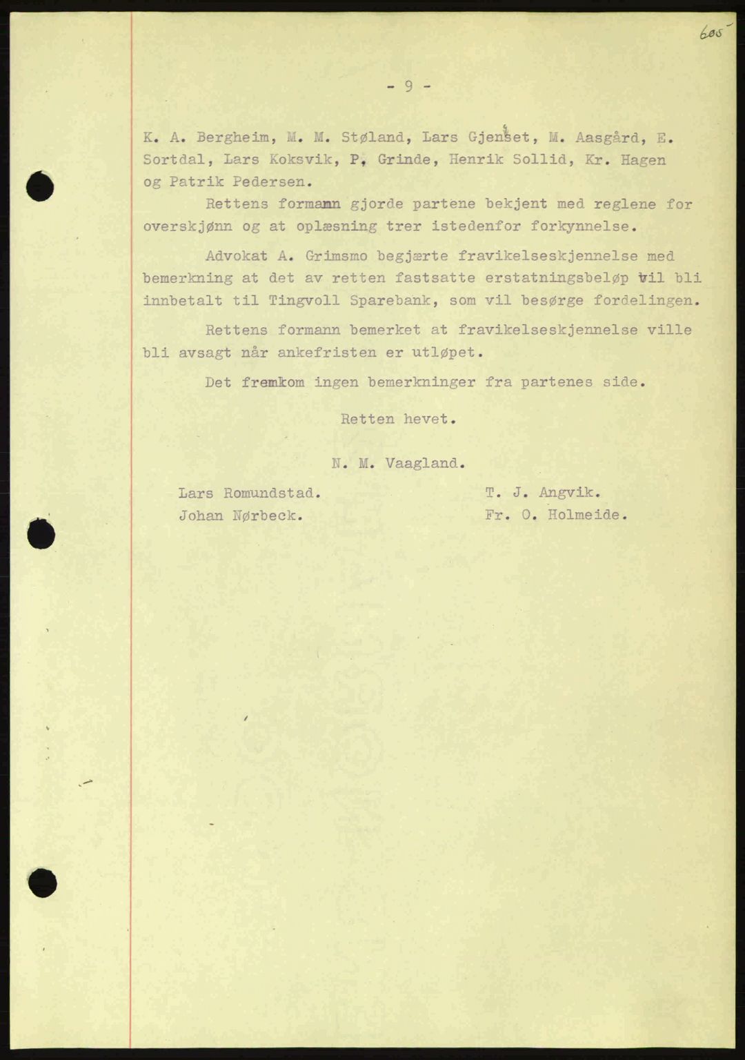 Nordmøre sorenskriveri, AV/SAT-A-4132/1/2/2Ca: Mortgage book no. B90, 1942-1943, Diary no: : 991/1943