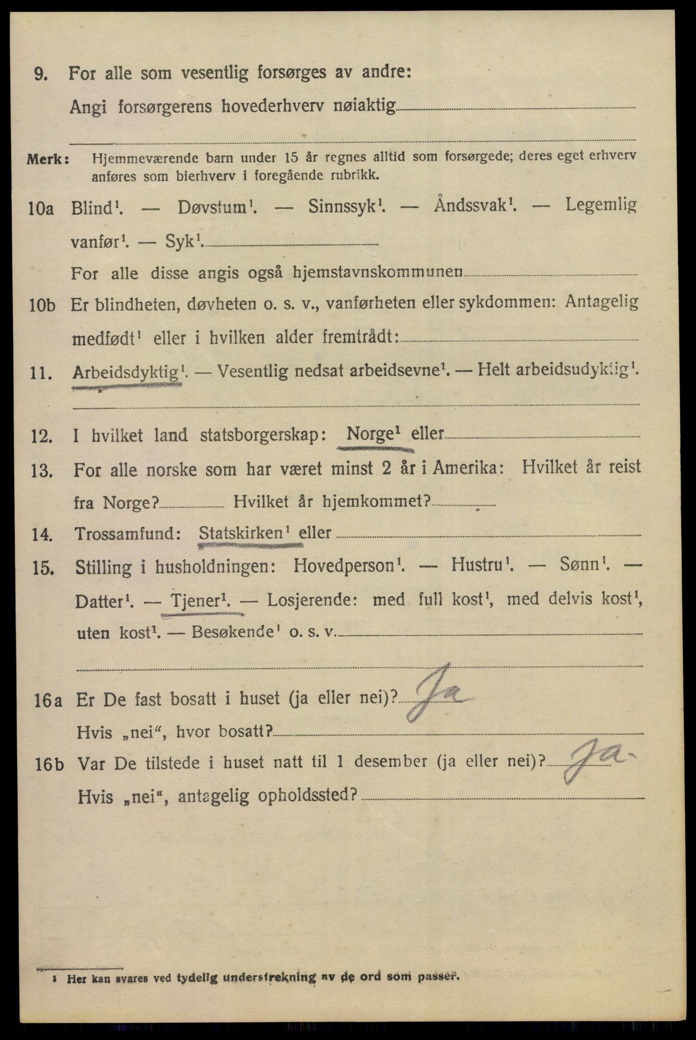 SAKO, 1920 census for Norderhov, 1920, p. 20973