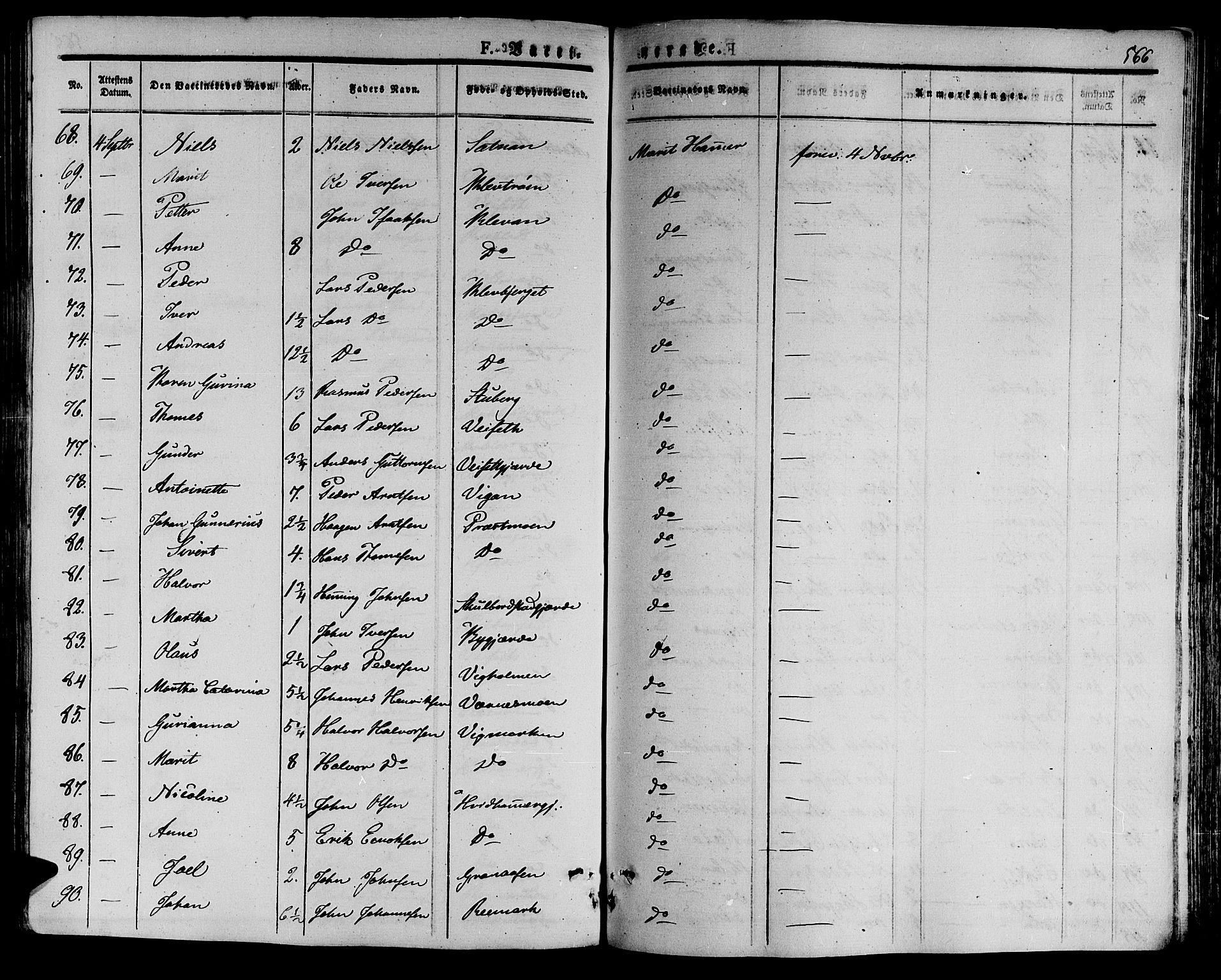 Ministerialprotokoller, klokkerbøker og fødselsregistre - Nord-Trøndelag, AV/SAT-A-1458/709/L0072: Parish register (official) no. 709A12, 1833-1844, p. 566