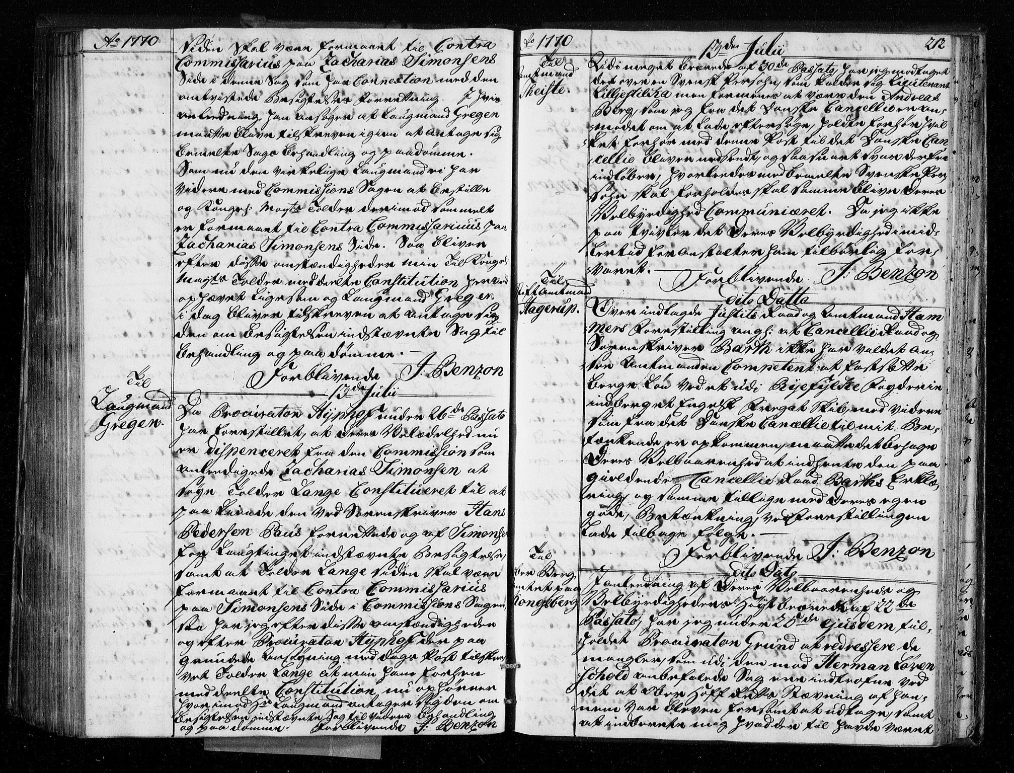 Stattholderembetet 1572-1771, AV/RA-EA-2870/Bf/L0008: Stattholderprotokoll (allmenn kopibok), 1769-1770, p. 211b-212a