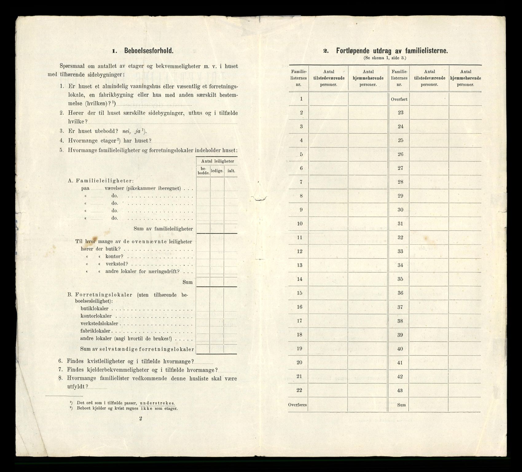 RA, 1910 census for Kragerø, 1910, p. 1881