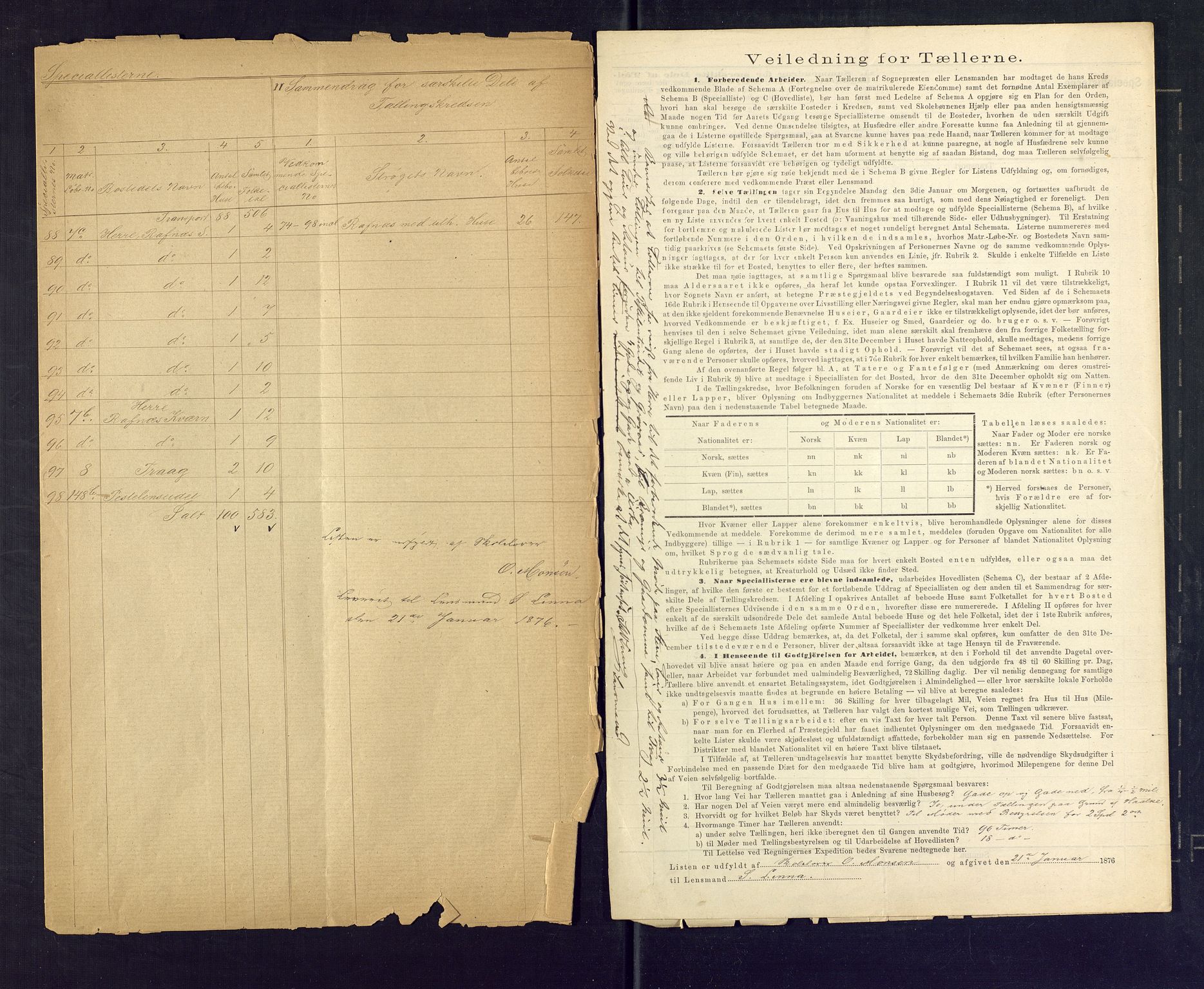 SAKO, 1875 census for 0814L Bamble/Bamble, 1875, p. 4