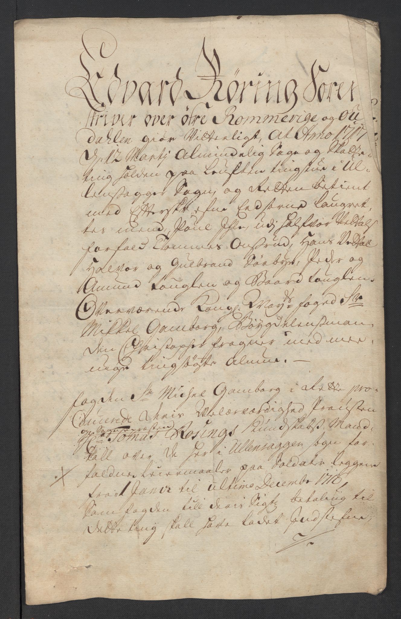 Rentekammeret inntil 1814, Reviderte regnskaper, Fogderegnskap, AV/RA-EA-4092/R12/L0726: Fogderegnskap Øvre Romerike, 1717, p. 274