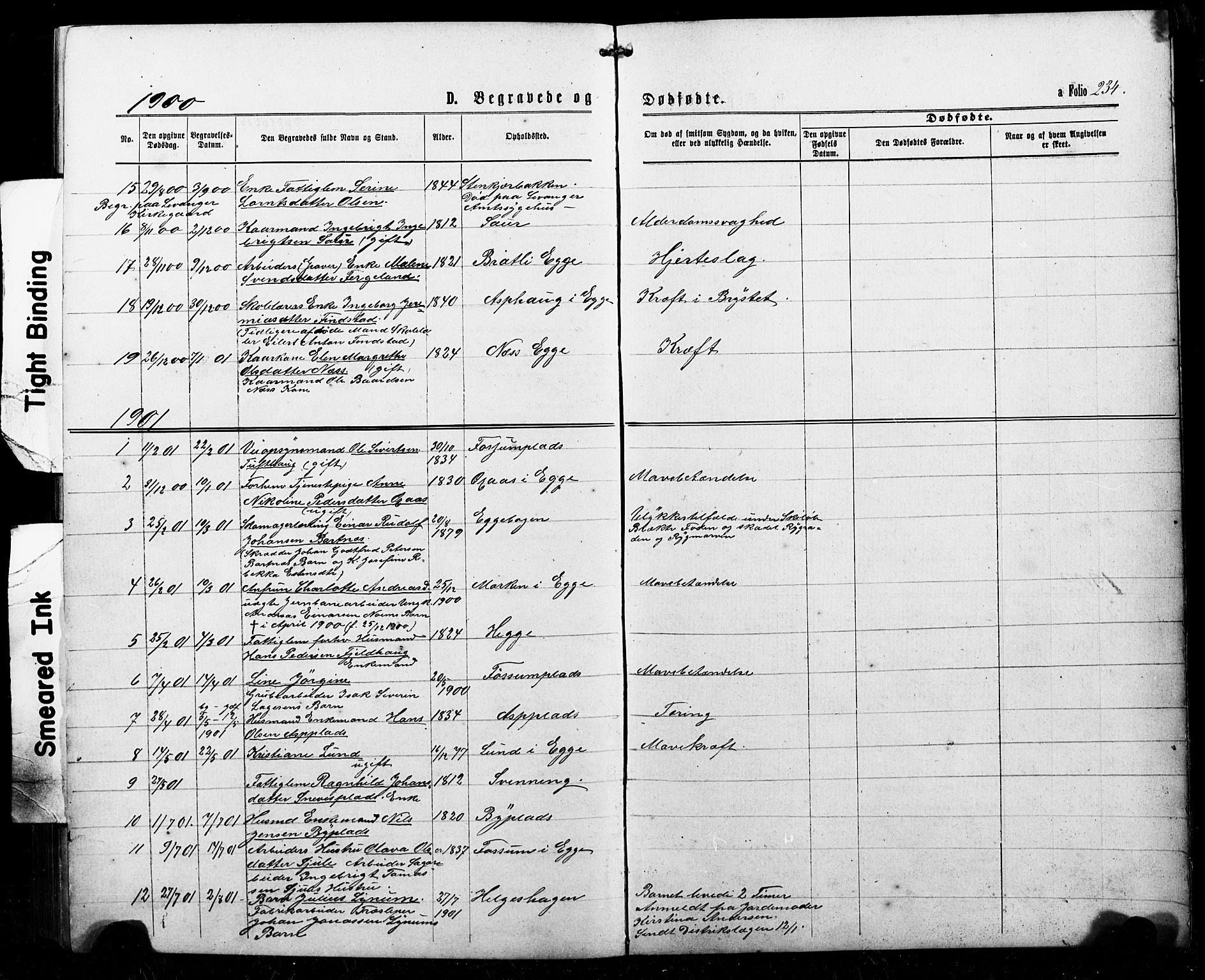 Ministerialprotokoller, klokkerbøker og fødselsregistre - Nord-Trøndelag, SAT/A-1458/740/L0380: Parish register (copy) no. 740C01, 1868-1902, p. 234