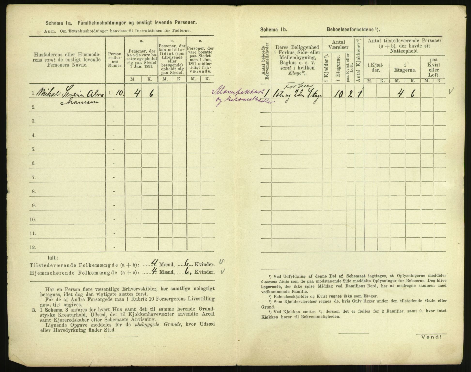 RA, 1891 census for 1003 Farsund, 1891, p. 125