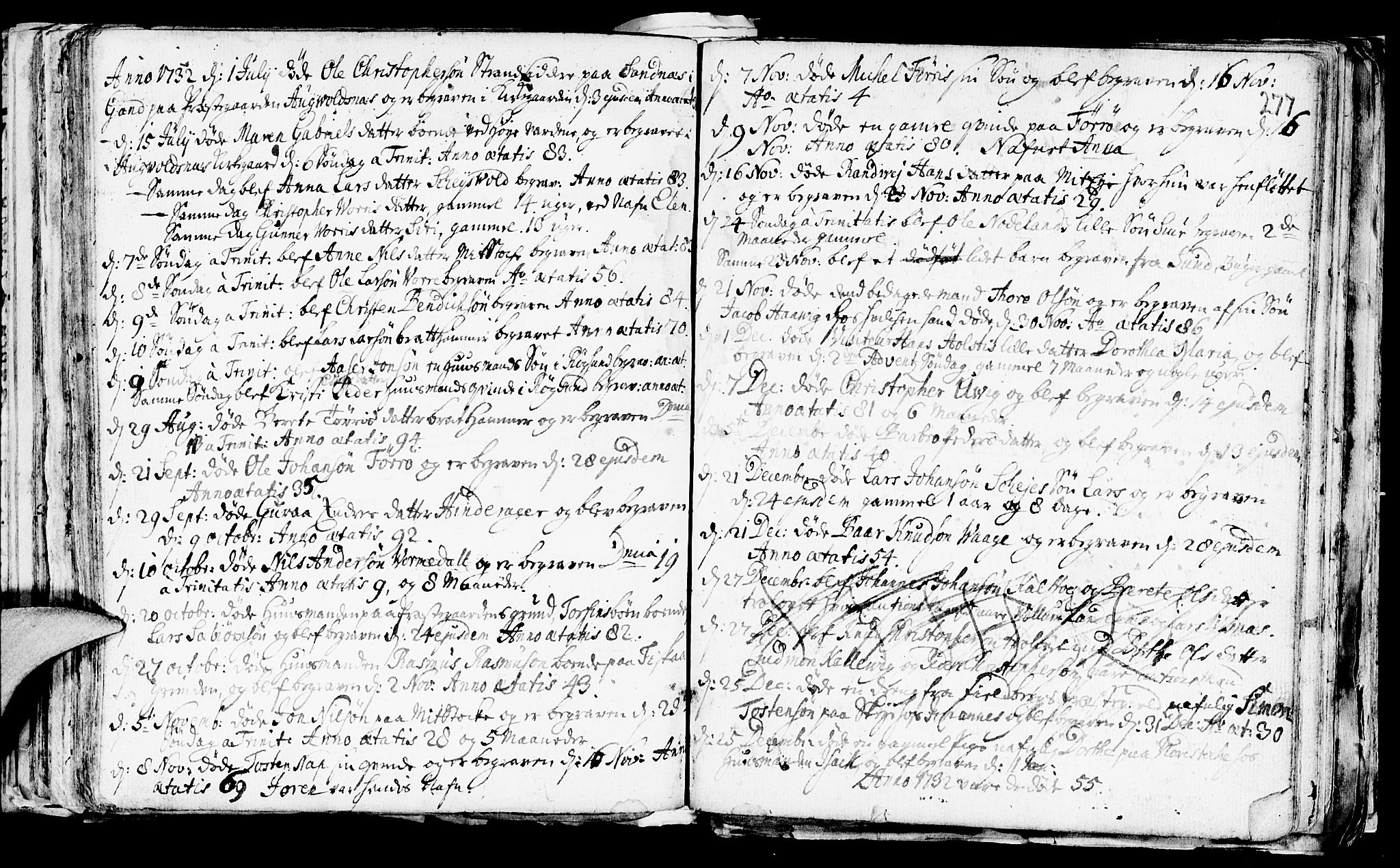 Avaldsnes sokneprestkontor, AV/SAST-A -101851/H/Ha/Haa/L0001: Parish register (official) no. A 1, 1711-1764, p. 277